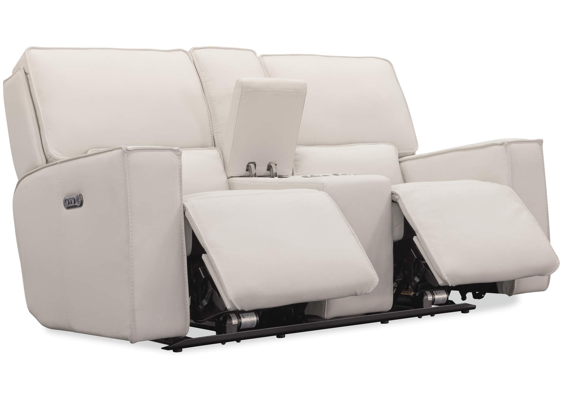 Miles Zero Gravity Console Loveseat With Power Recline & Power Headrest image 5
