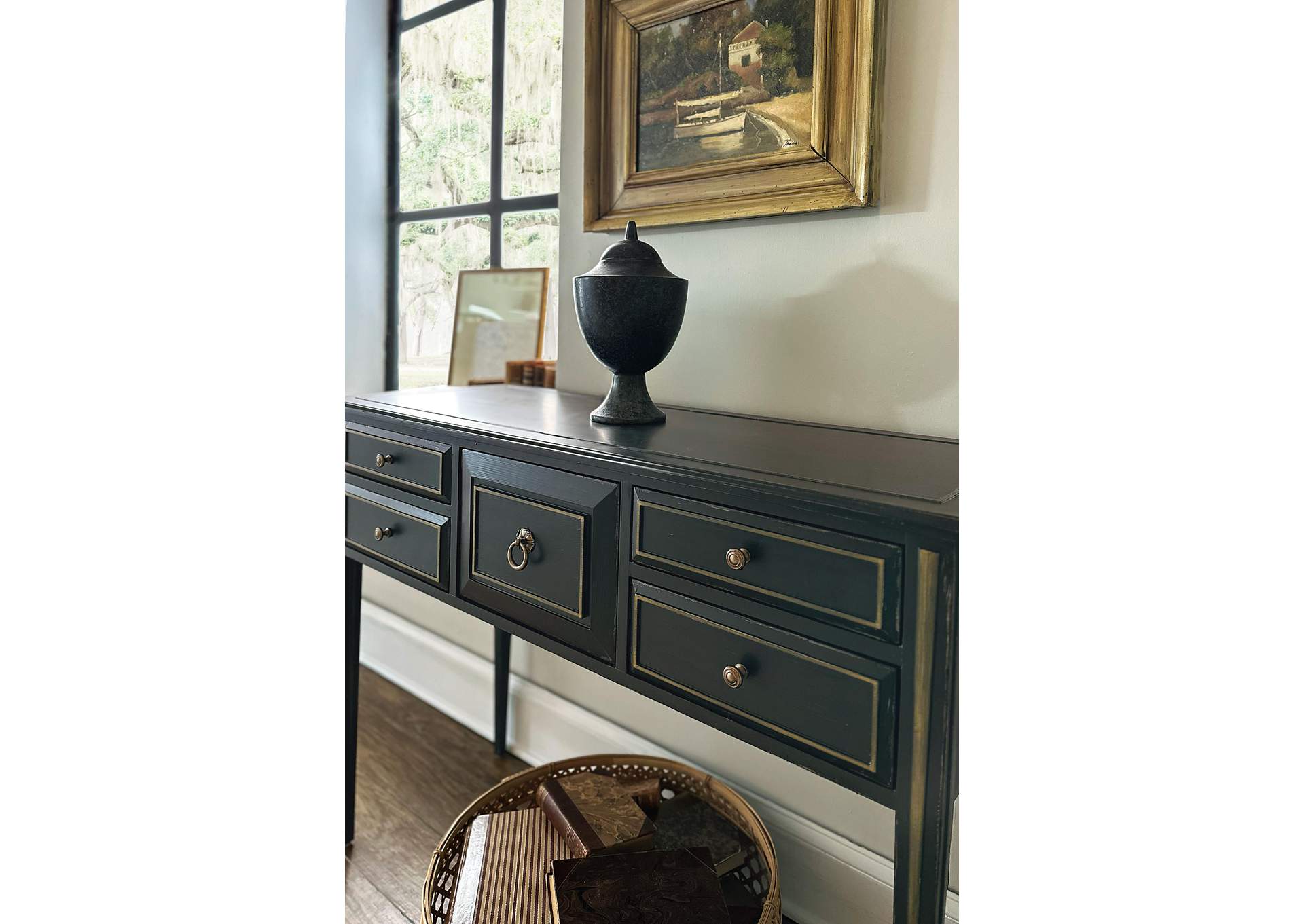 Charleston Five - Drawer Console Table image 7