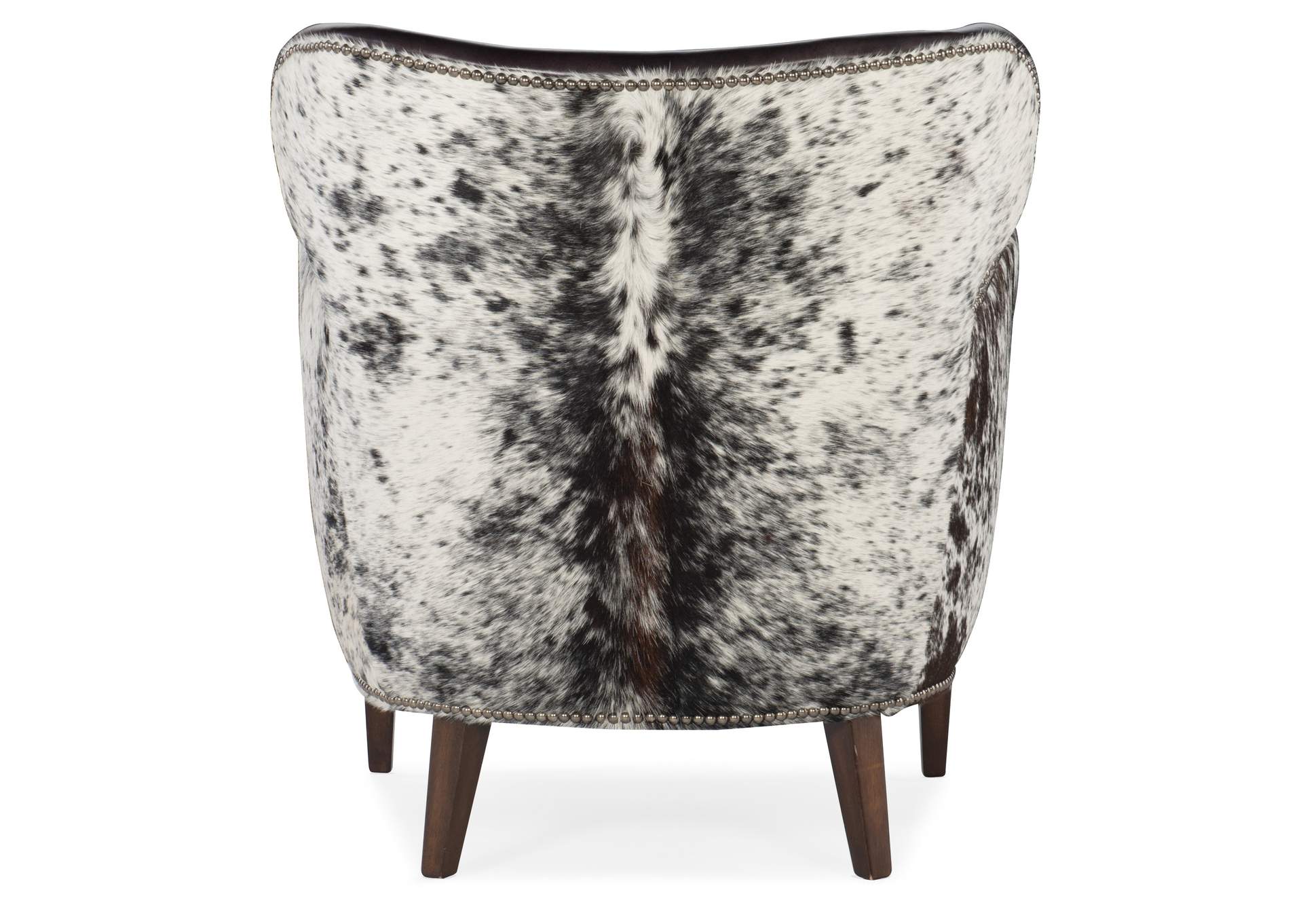Kato Leather Club Chair W - Salt Pepper Hoh