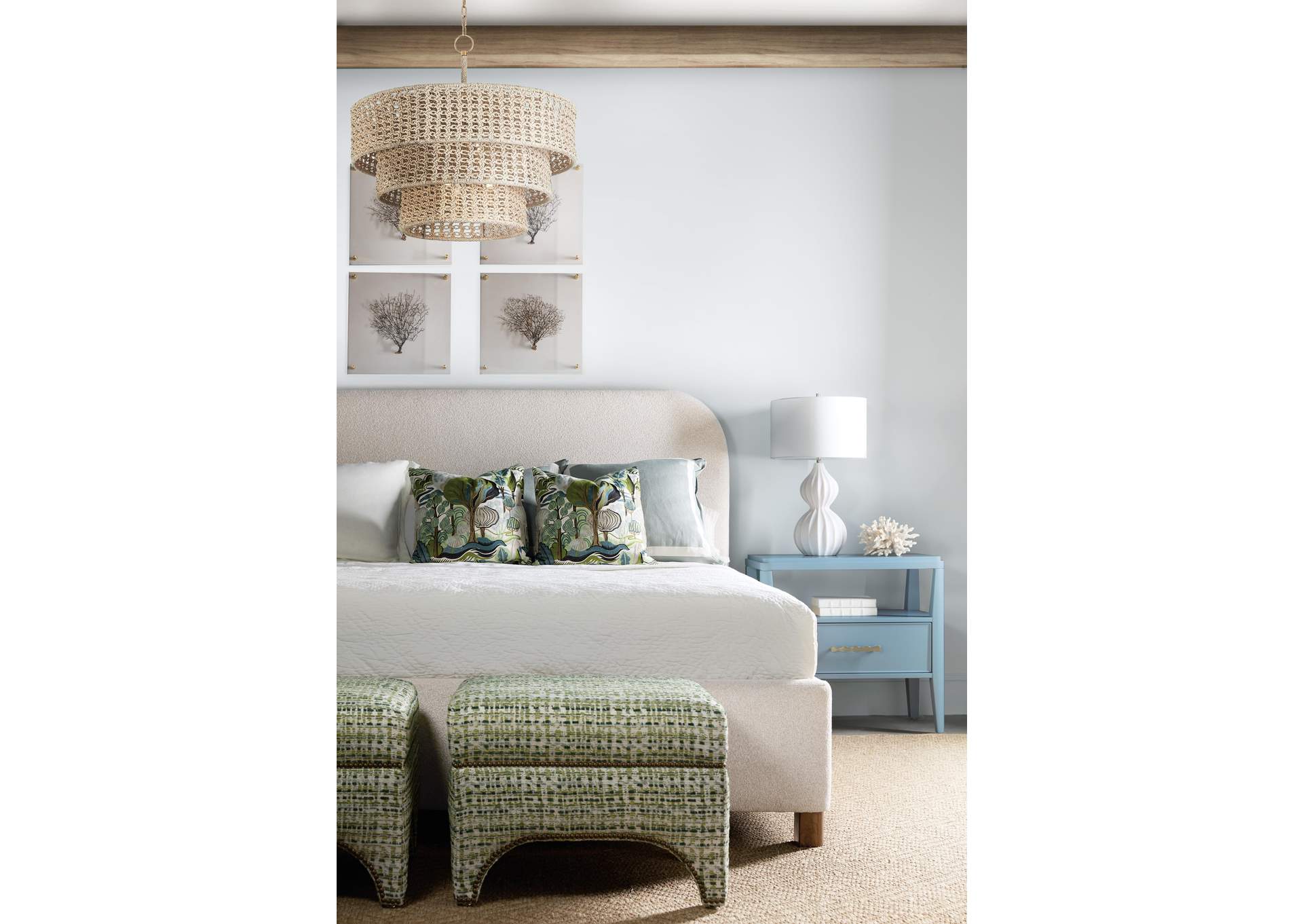 Commerce and Market Bridget Queen Upholstered Bed image 5