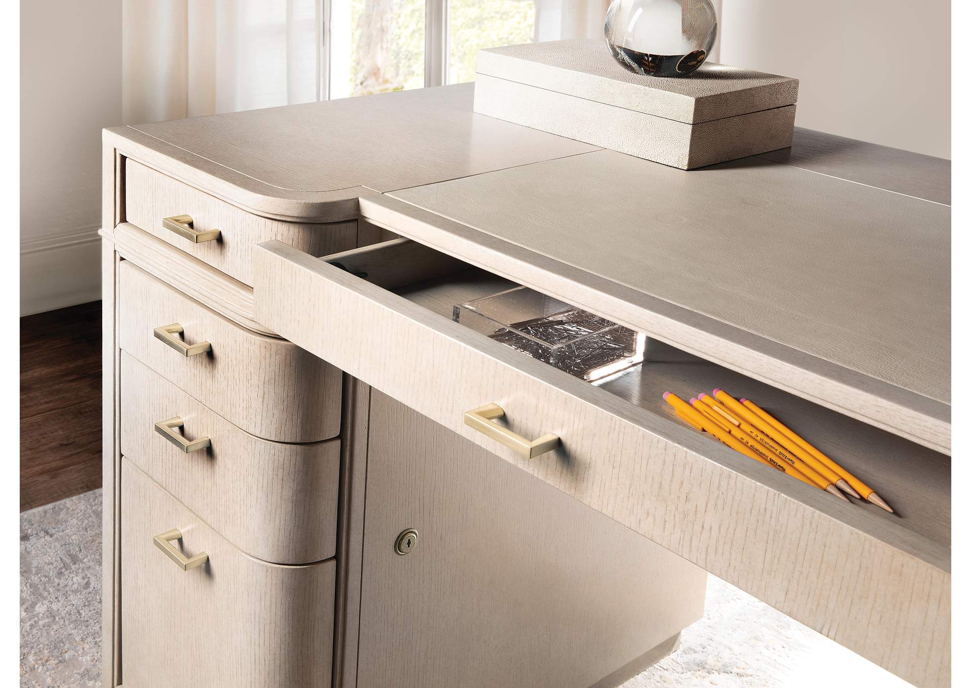 Marlowe Knee - Hole Desk image 8