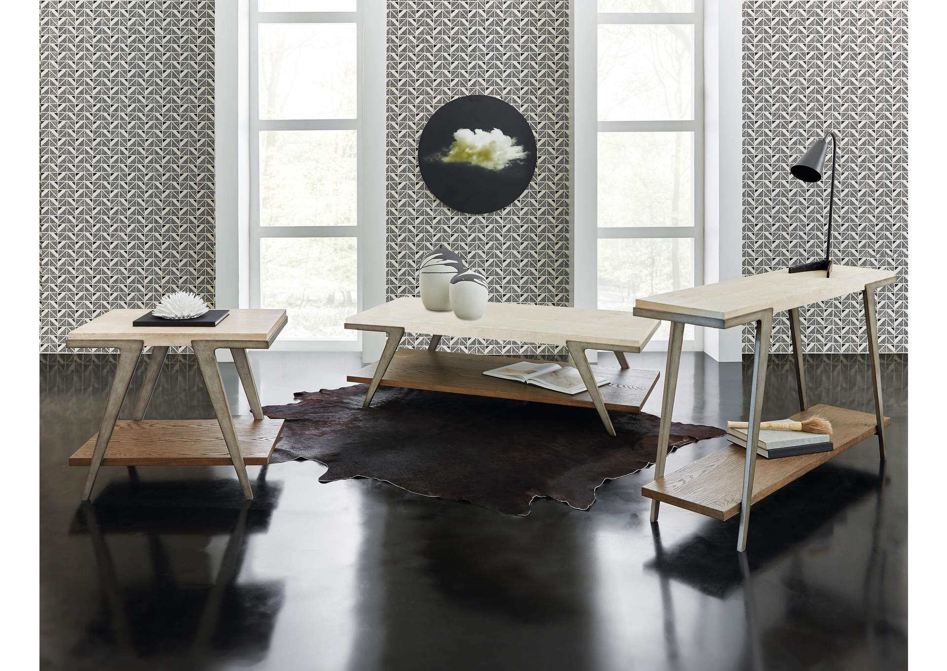 Commerce & Market Boomerang Console Table image 5