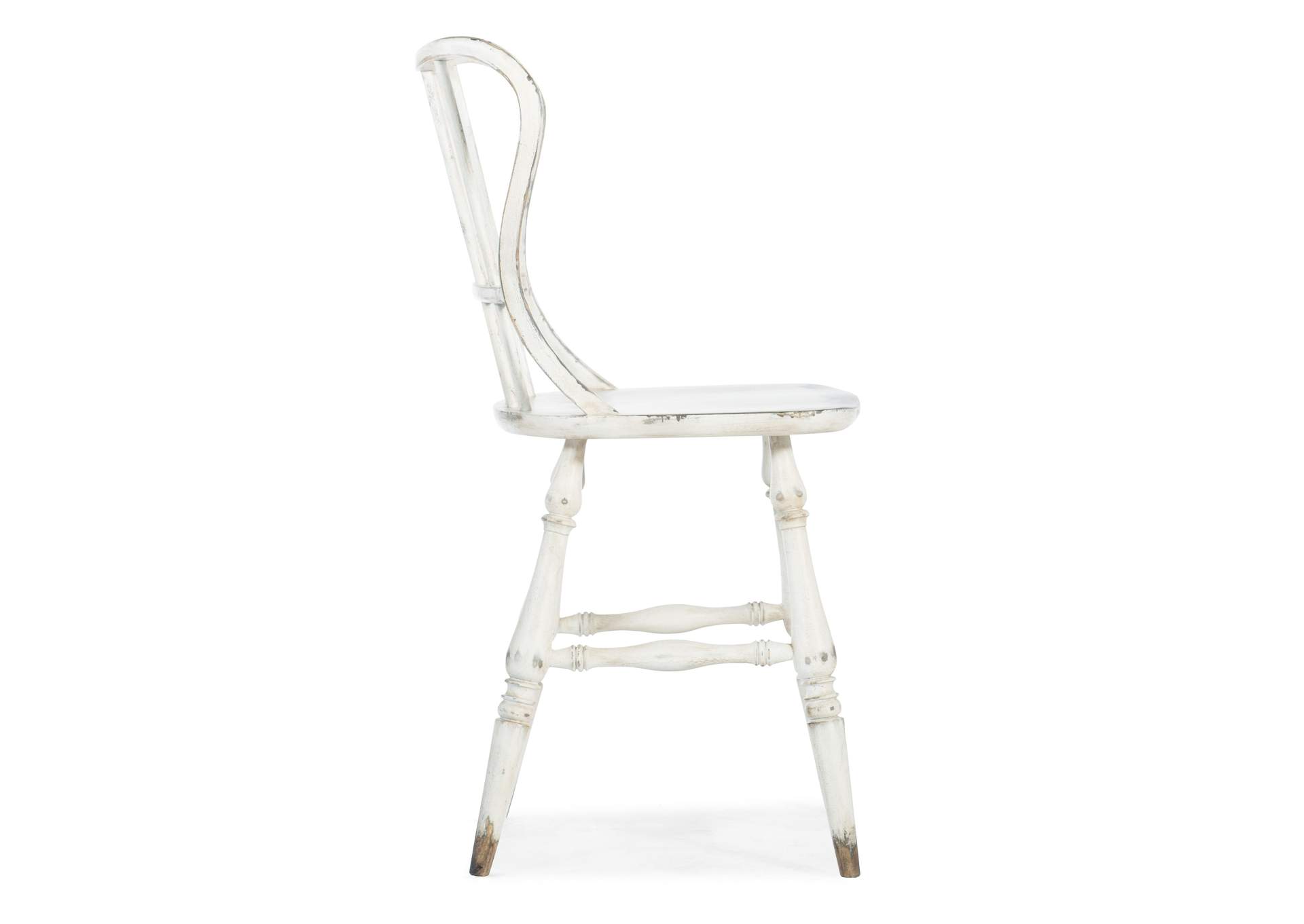 Ciao Bella Spindle Back Counter Stool - White