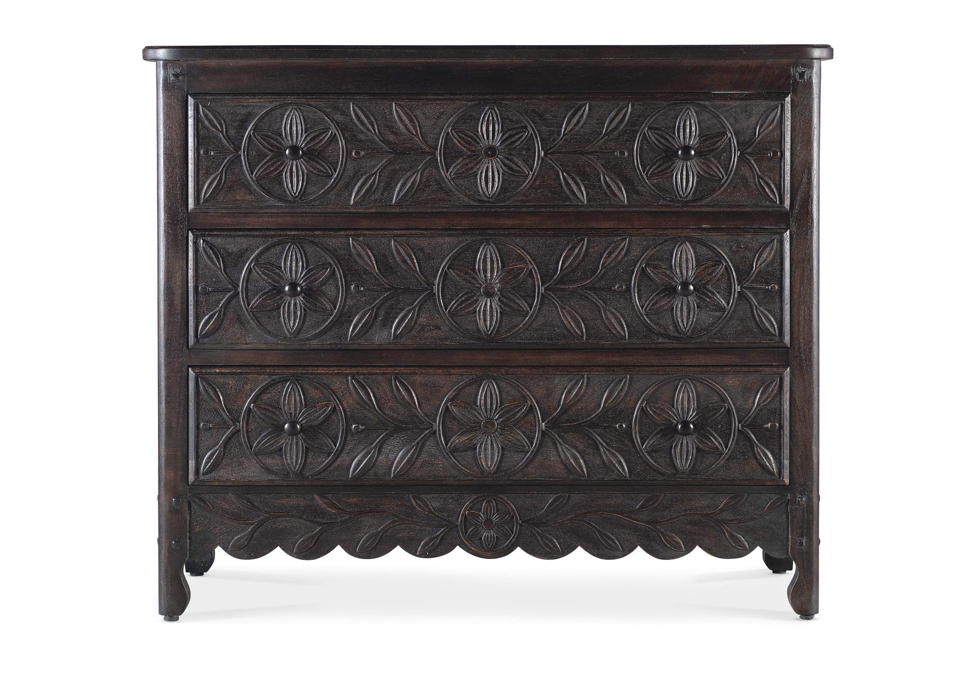 Commerce and Market Flora Three - Drawer Chest