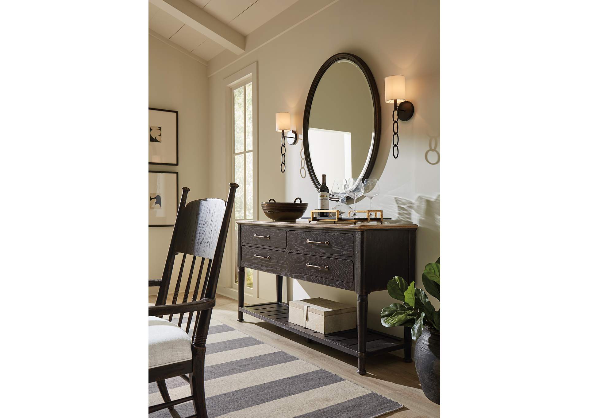 Americana Oval Mirror image 3