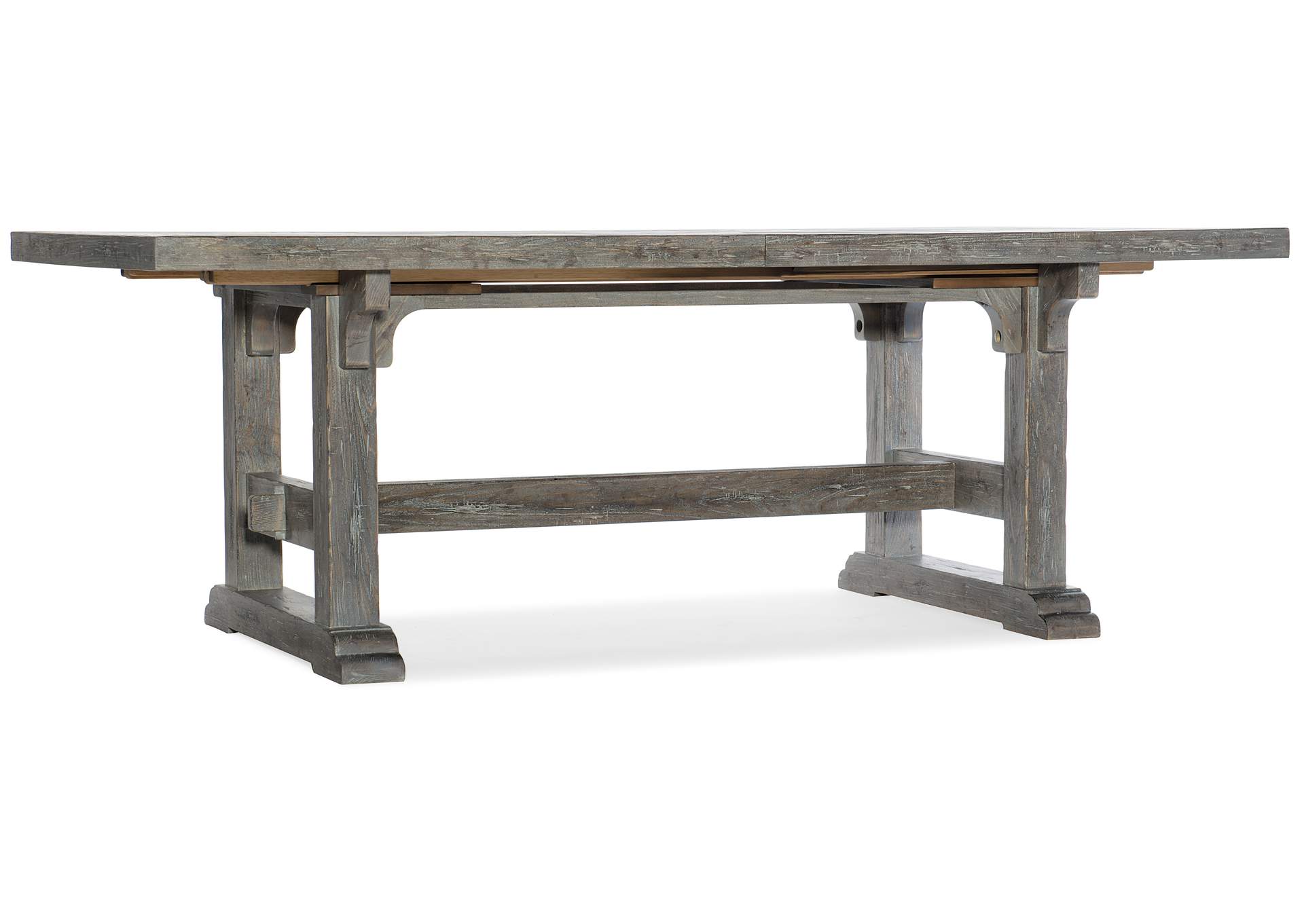 Beaumont 84In Rectangular Dining Table W - 2 - 22In Leaves image 1