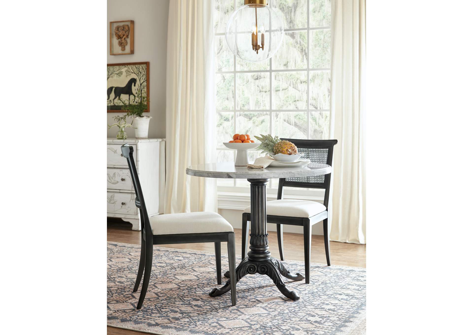 Charleston Upholstered Seat Side Chair image 7