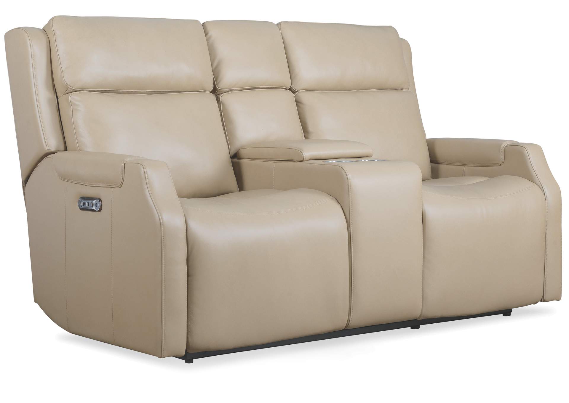 Nelson Zero Gravity Power Console Loveseat With Power Headrests and Lumbar image 1