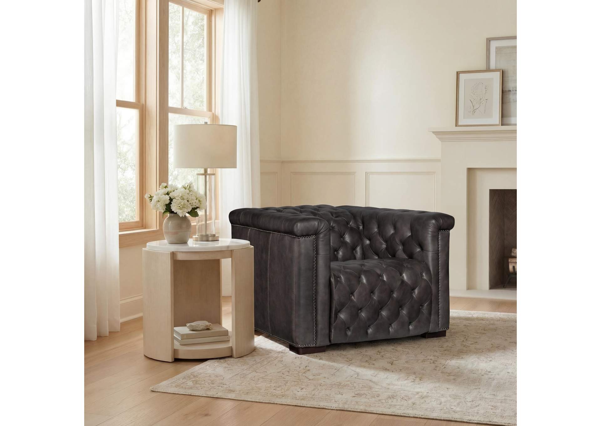 Savion Grandier Power Recliner With Power Headrest image 3