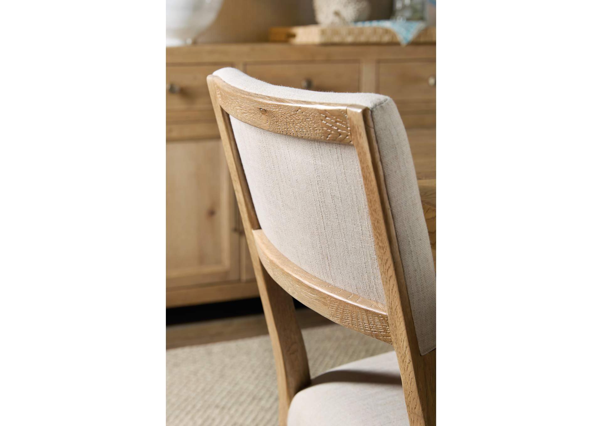 Driftwood Upholstered Side Chair image 5