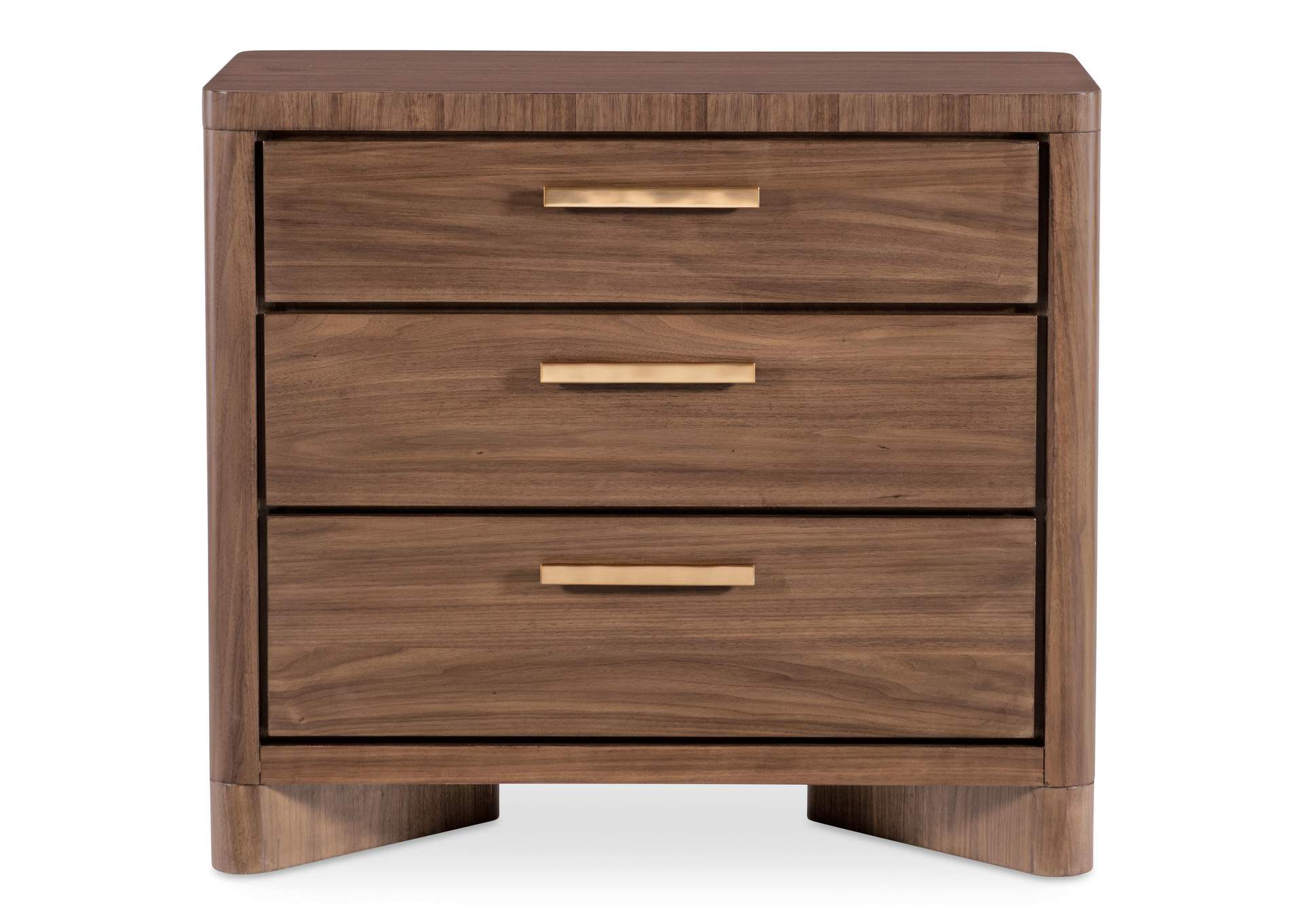 Eleana Three Drawer Nightstand image 3