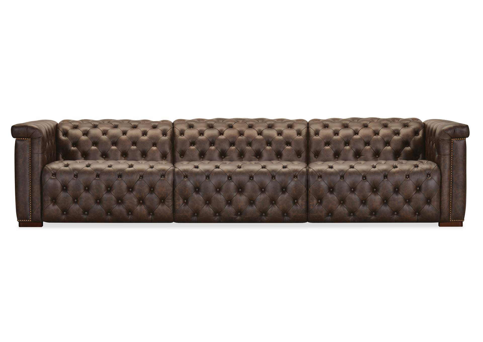 Savion Deux 3 Seat Sofa With Two Power Recliners and Three Power Headrests