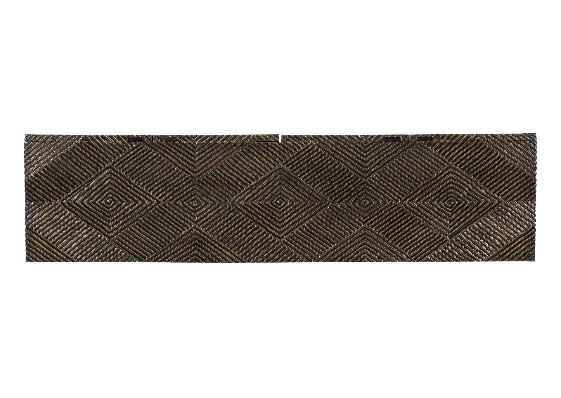 Melange Marcellus Four Door Credenza