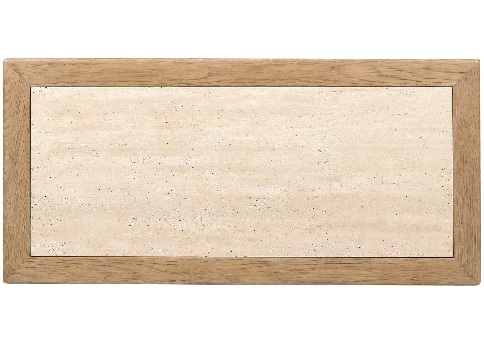 Driftwood One - Drawer Nightstand With Stone image 4