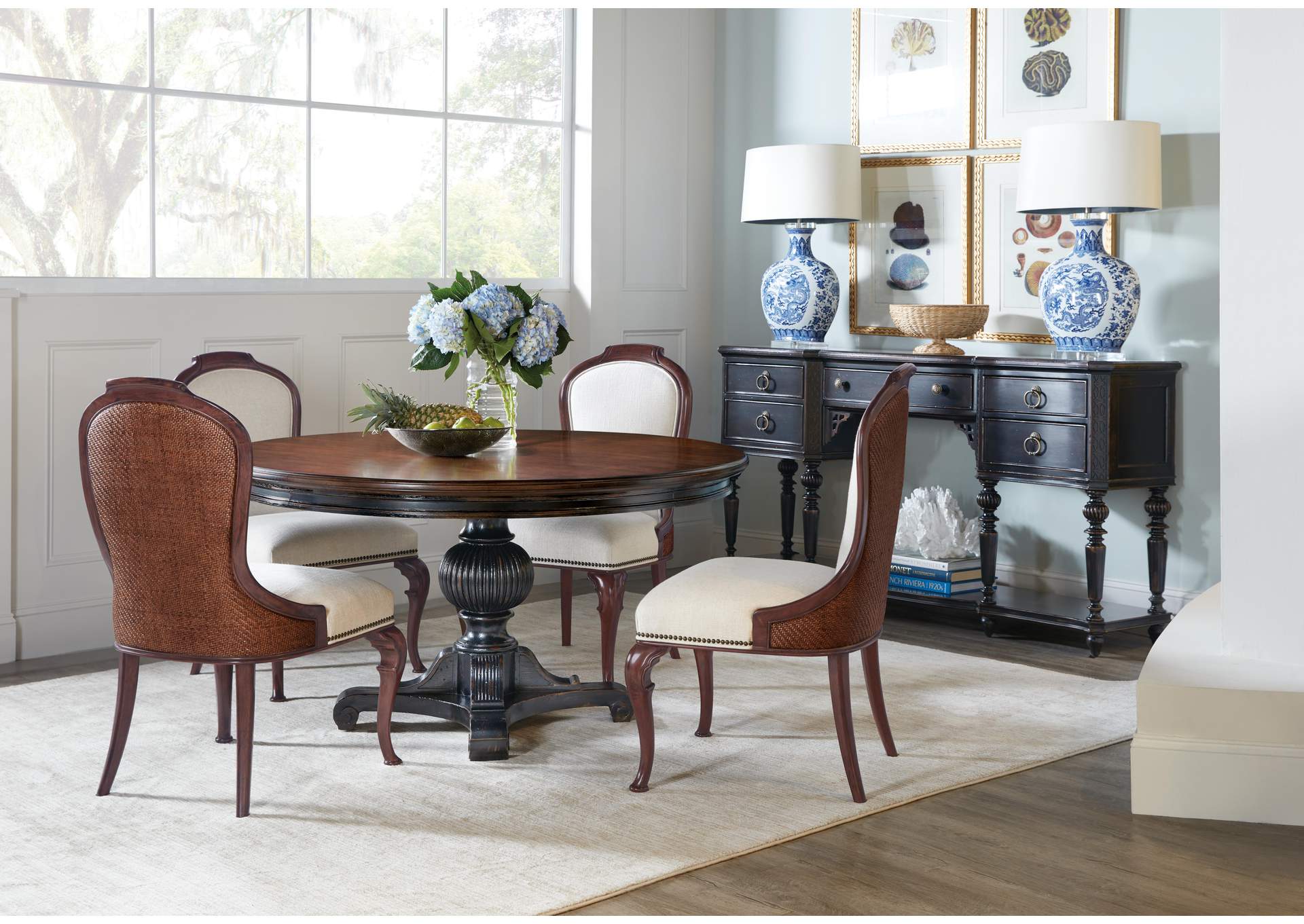 Charleston Upholstered Side Chair image 7