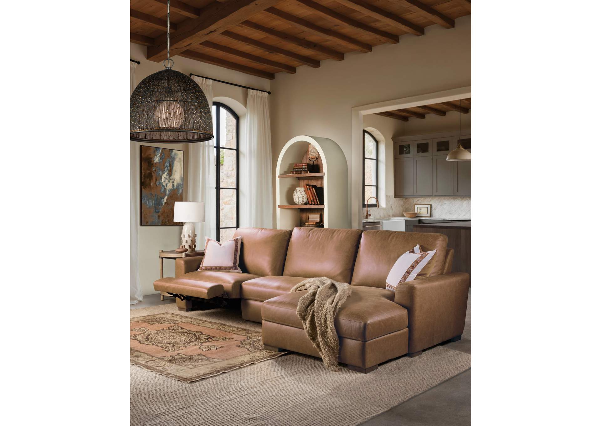 Vineyard Row Round End Table image 7