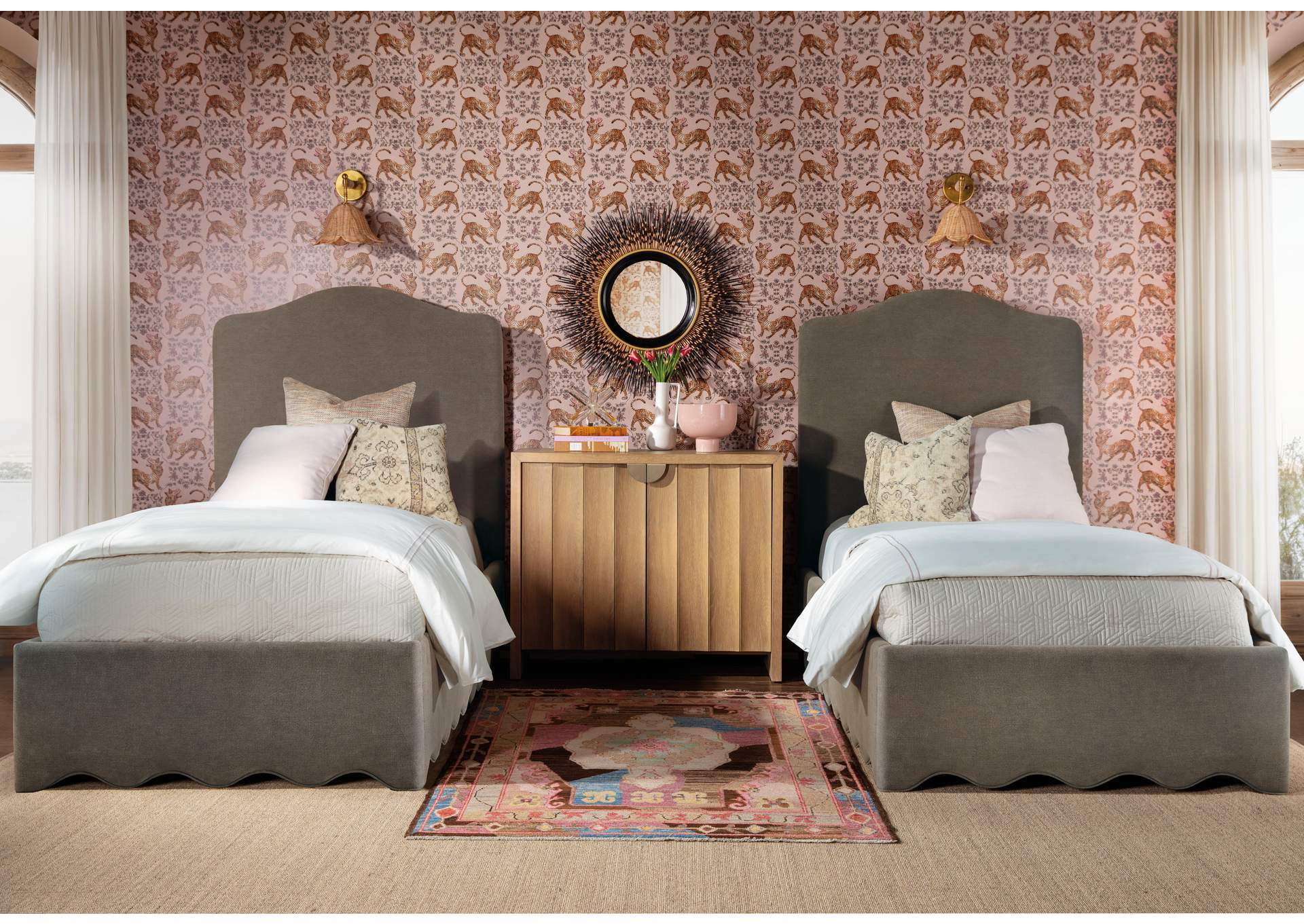 Commerce and Market Liv Twin Upholstered Bed image 5