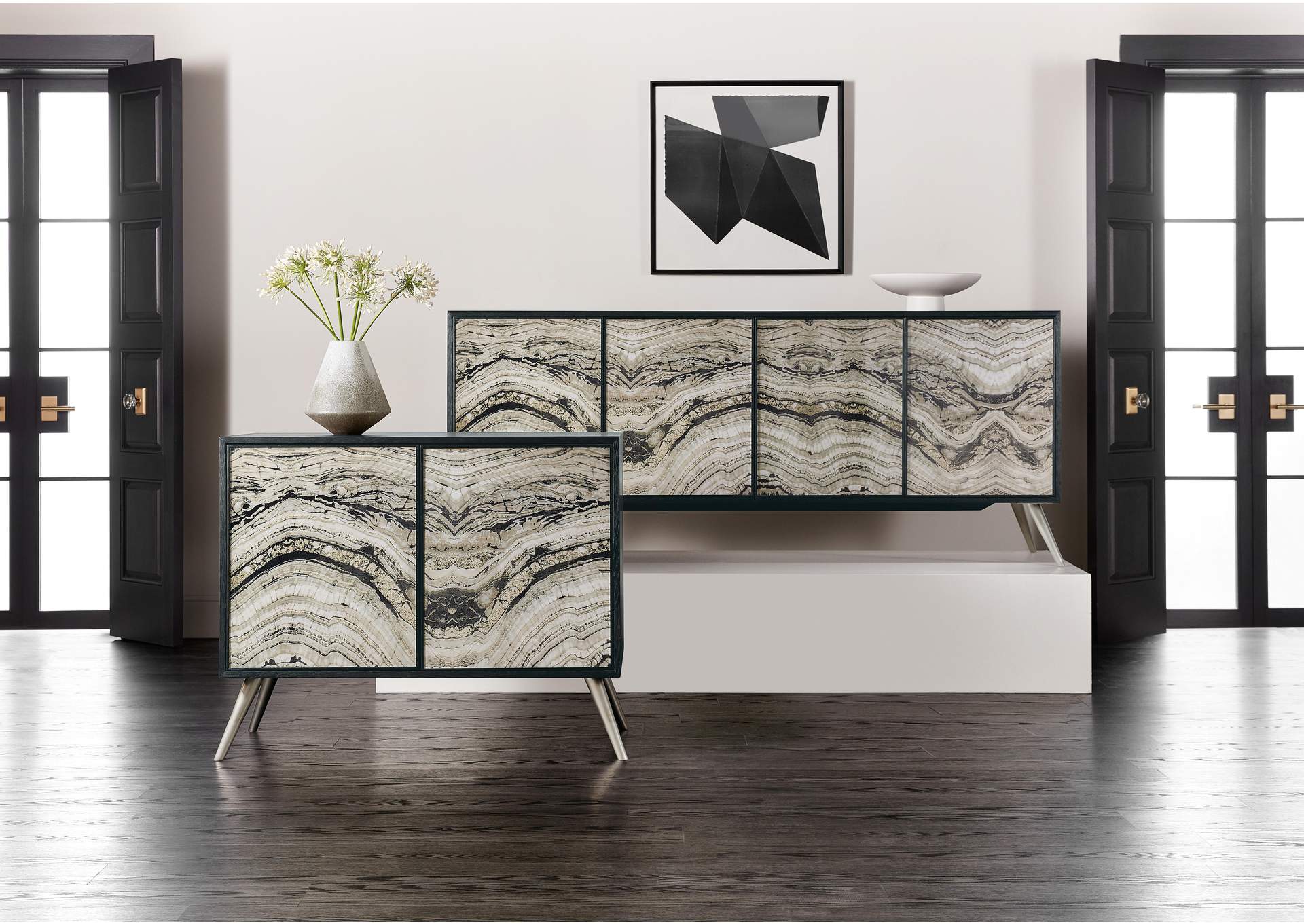 Melange Rockee Two Door Chest image 6
