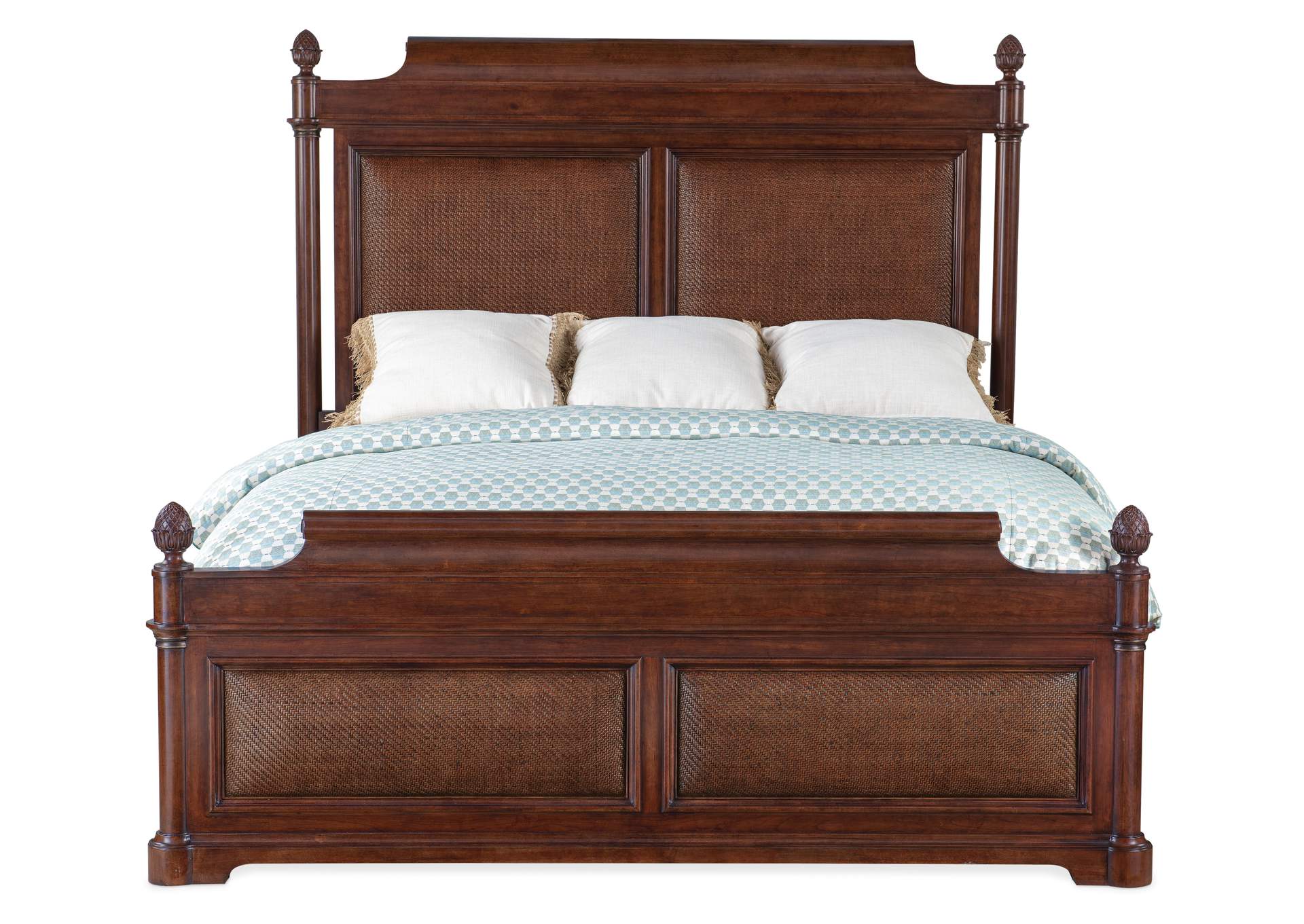 Charleston California King Panel Bed