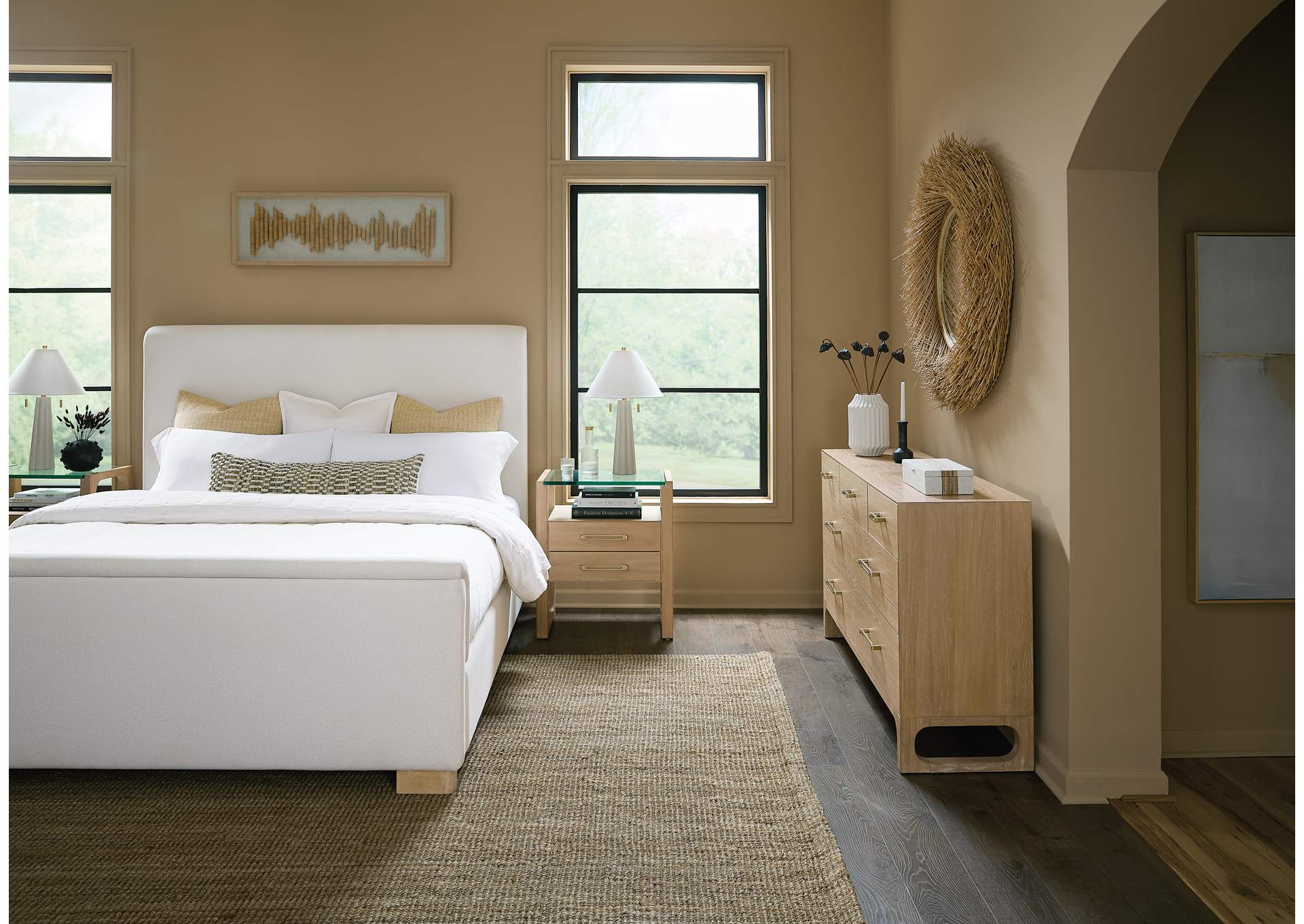 Banyon Bay California King Upholstered Bed image 6