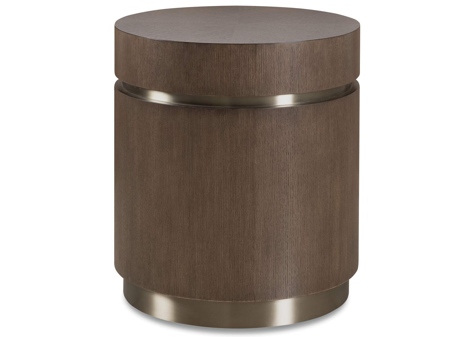 Commerce and Market Roll With It Round End Table image 1