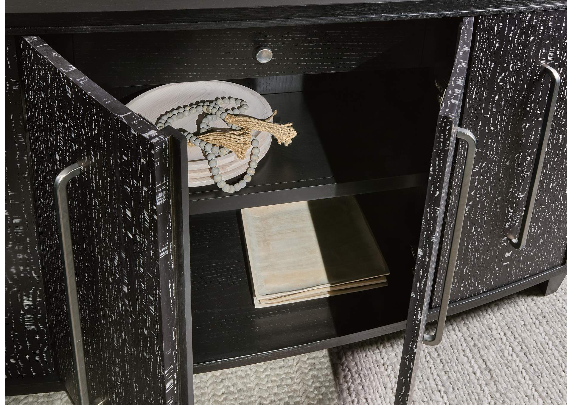 Melange Midnight Credenza image 6