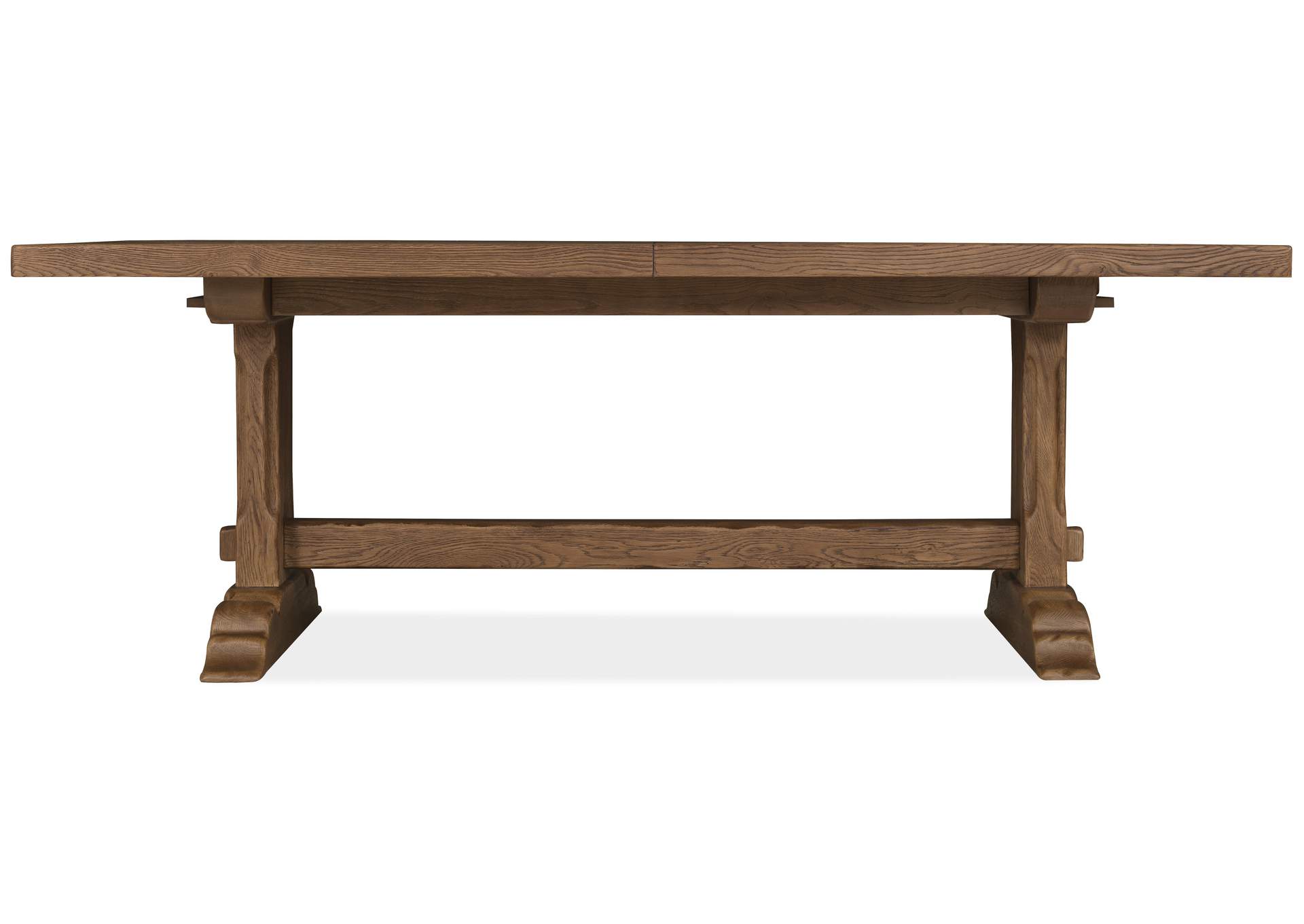 Driftwood Rectangle Dining Table With Two 20 - Inch Leaves image 4