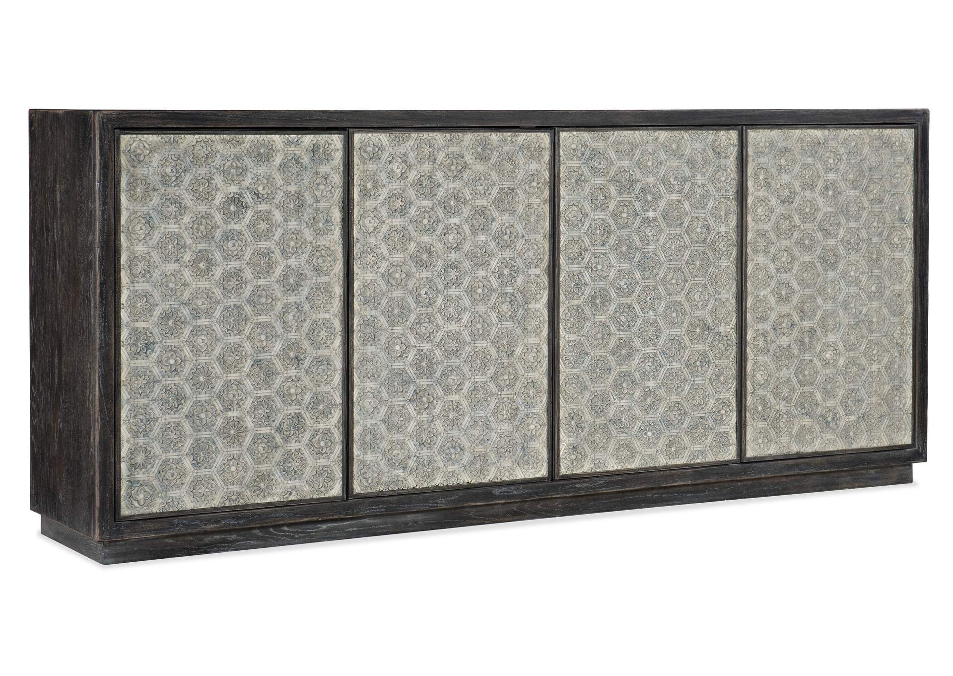 Melange Greystone Four - Door Credenza