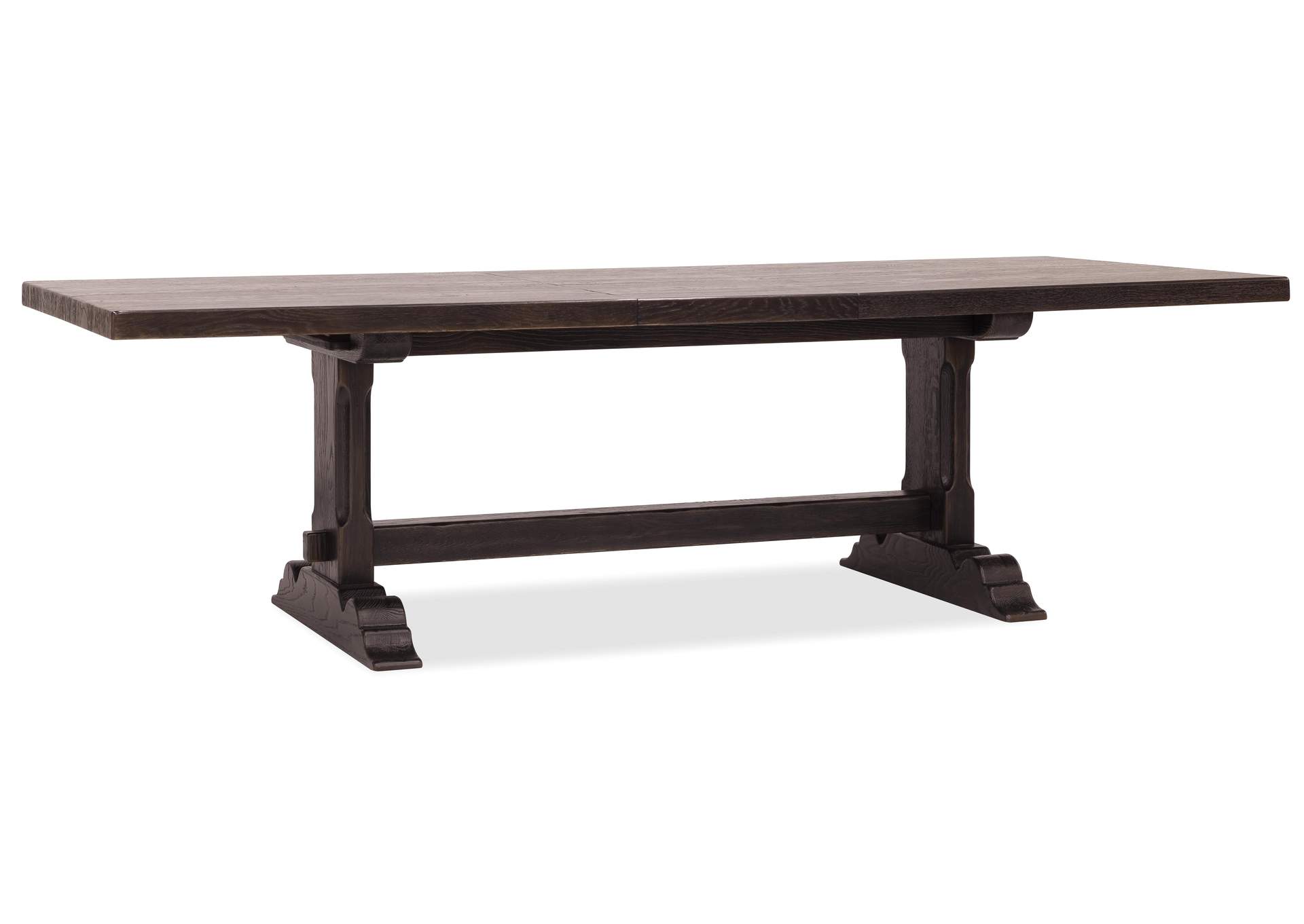 Driftwood Rectangle Dining Table With Two 20 - Inch Leaves image 1