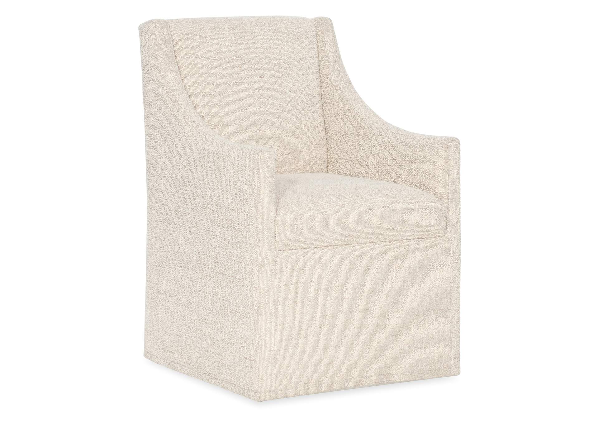 Eleana Castered Arm Chair image 1