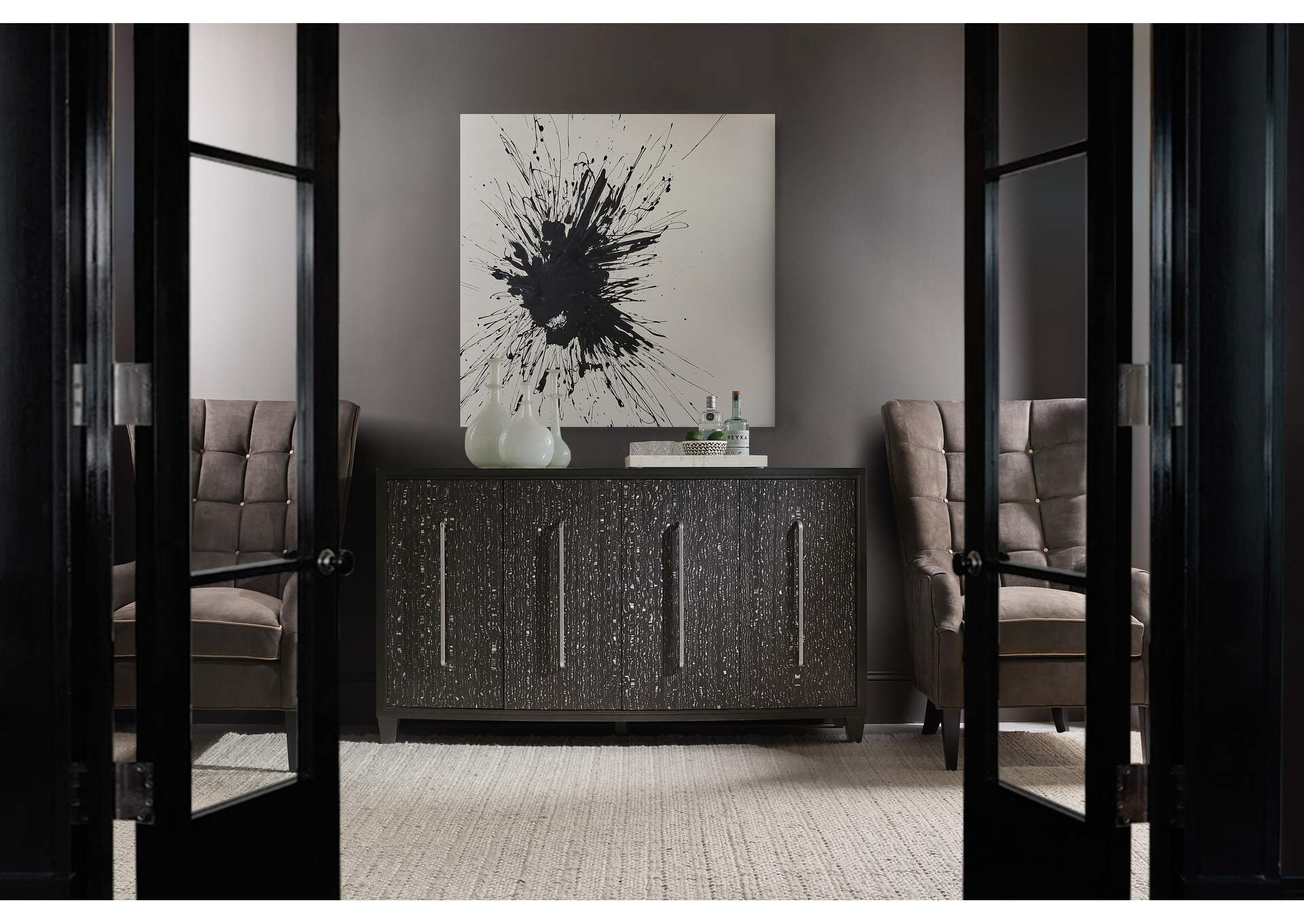 Melange Midnight Credenza image 7