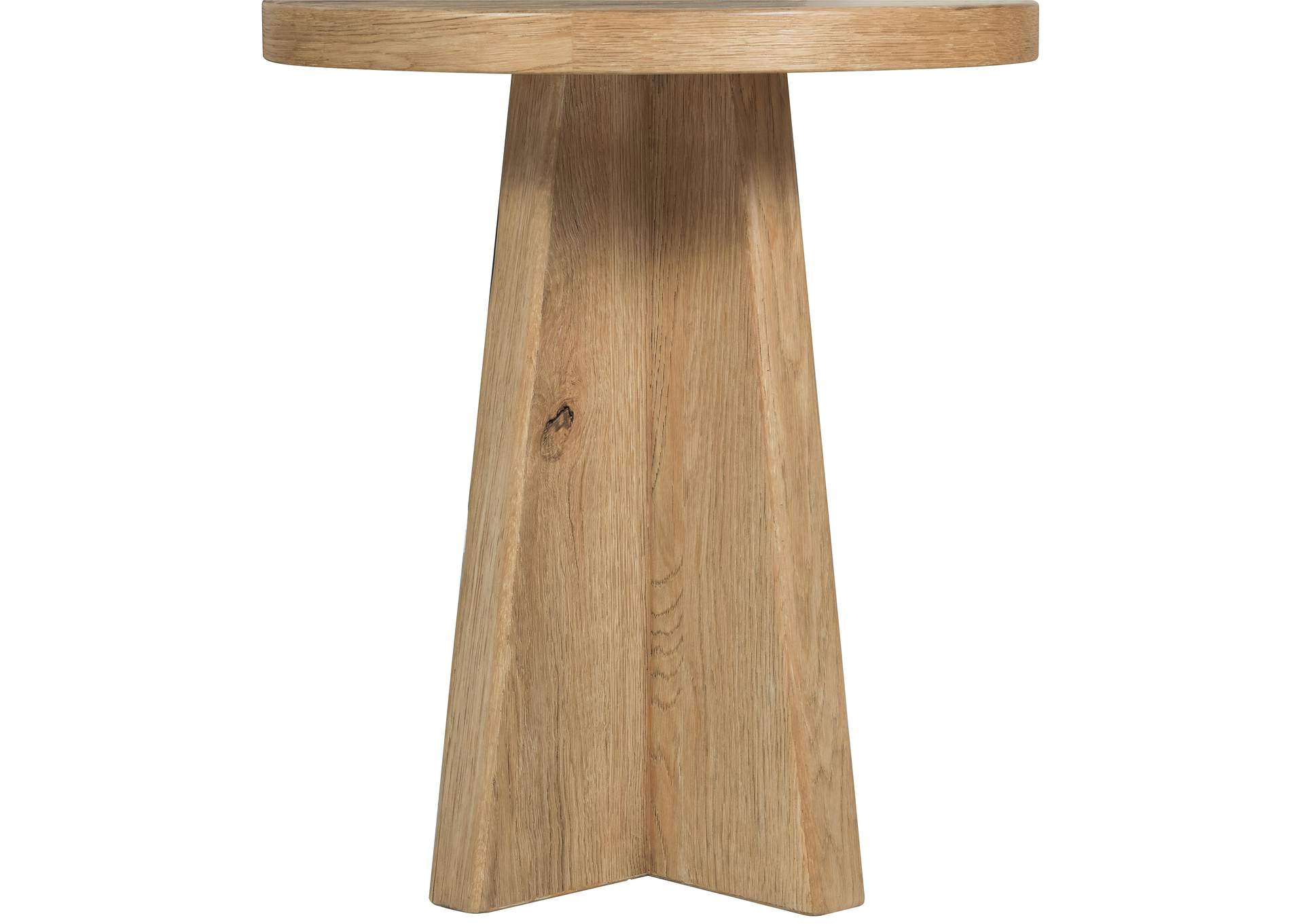 Driftwood Round End Table image 3