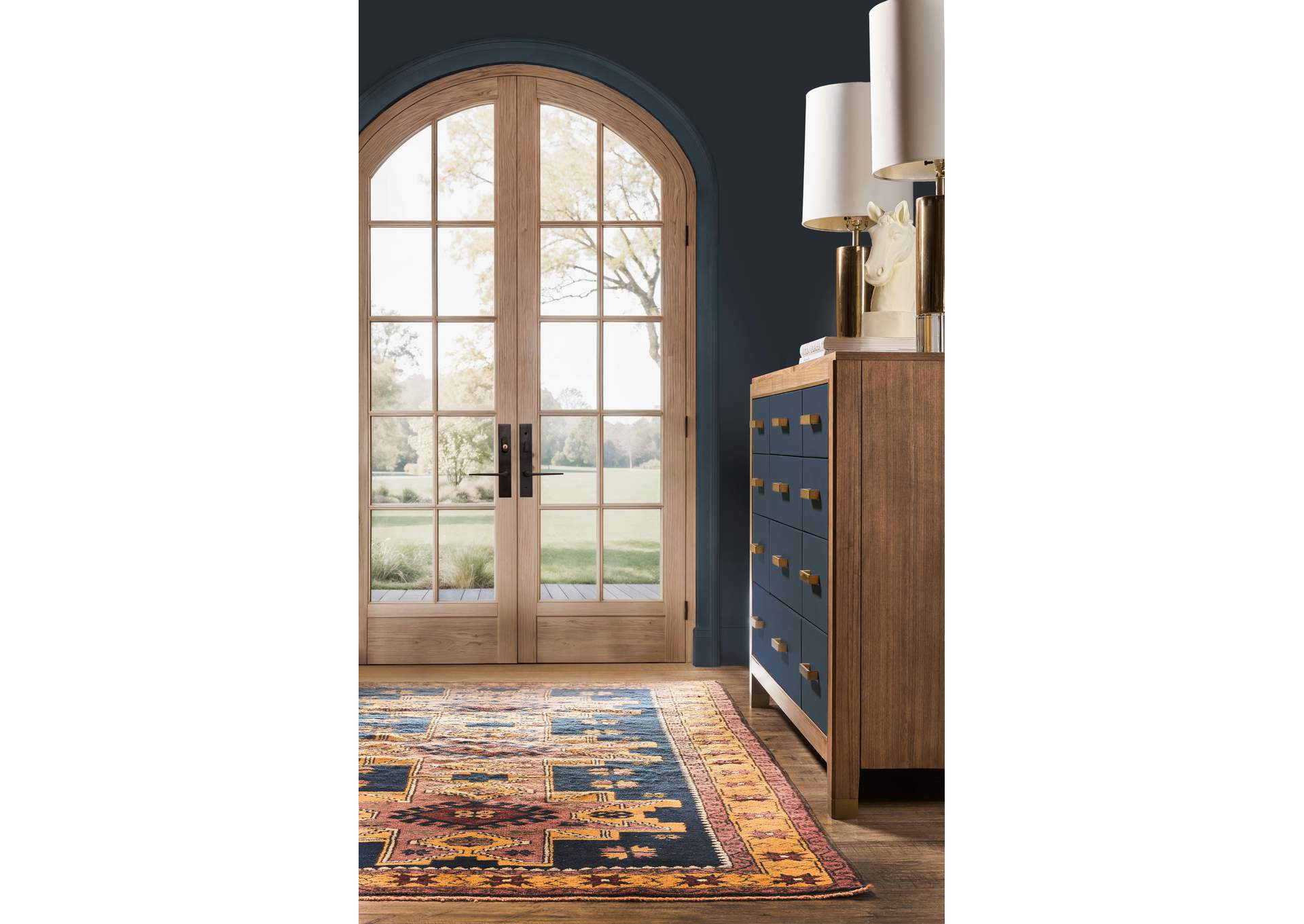 Melange Geneva Accent Drawer Chest image 9