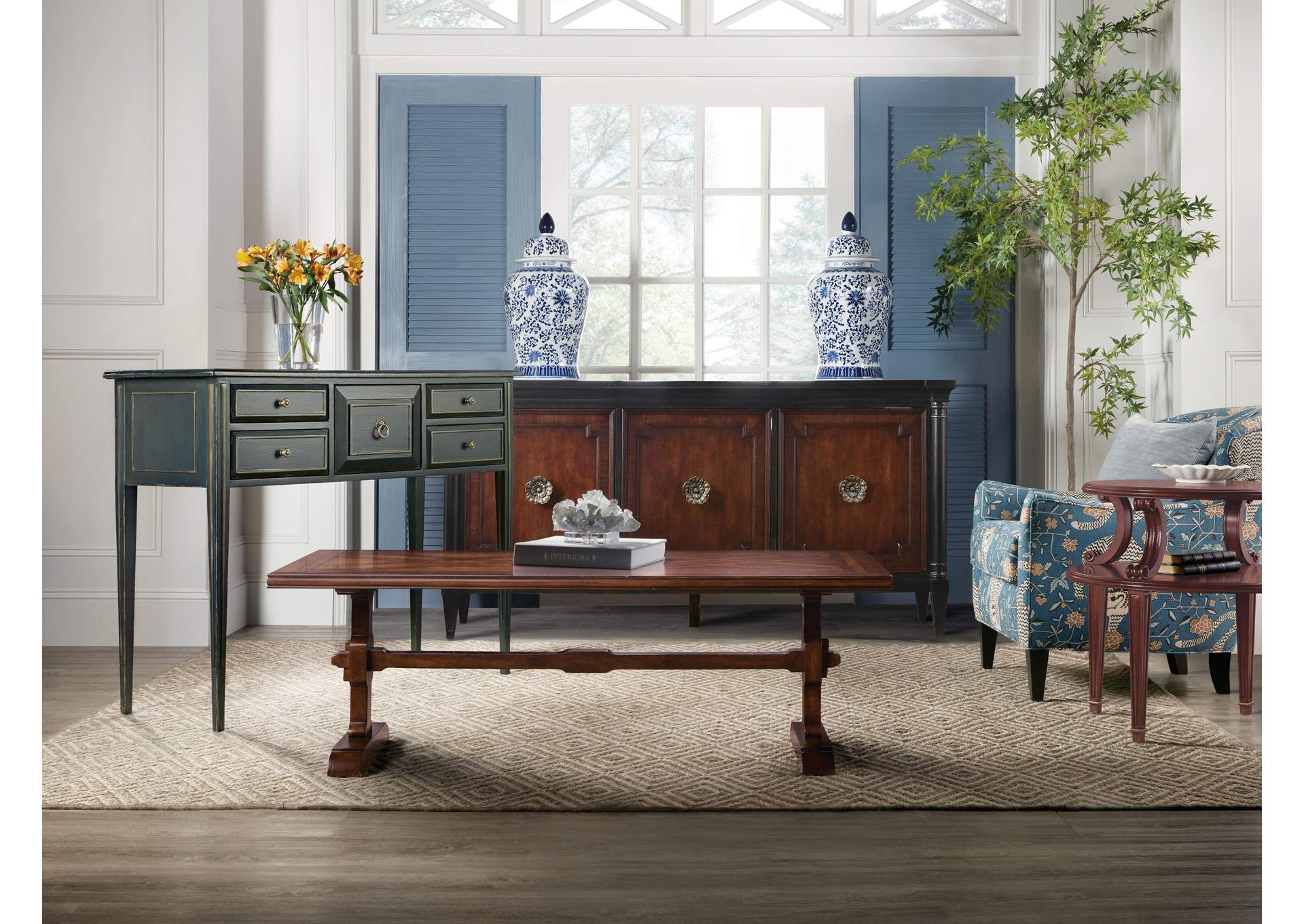 Charleston Five - Drawer Console Table image 10