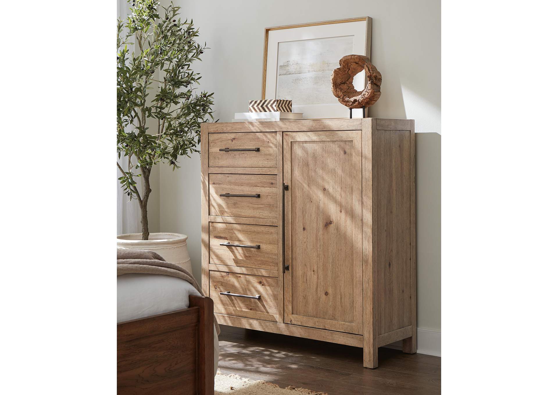 Vineyard Row Four - Drawer Door Chest image 7
