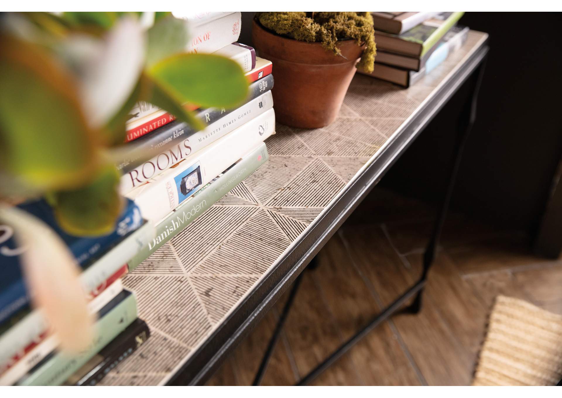 Commerce & Market Metal - Wood Console Table image 5
