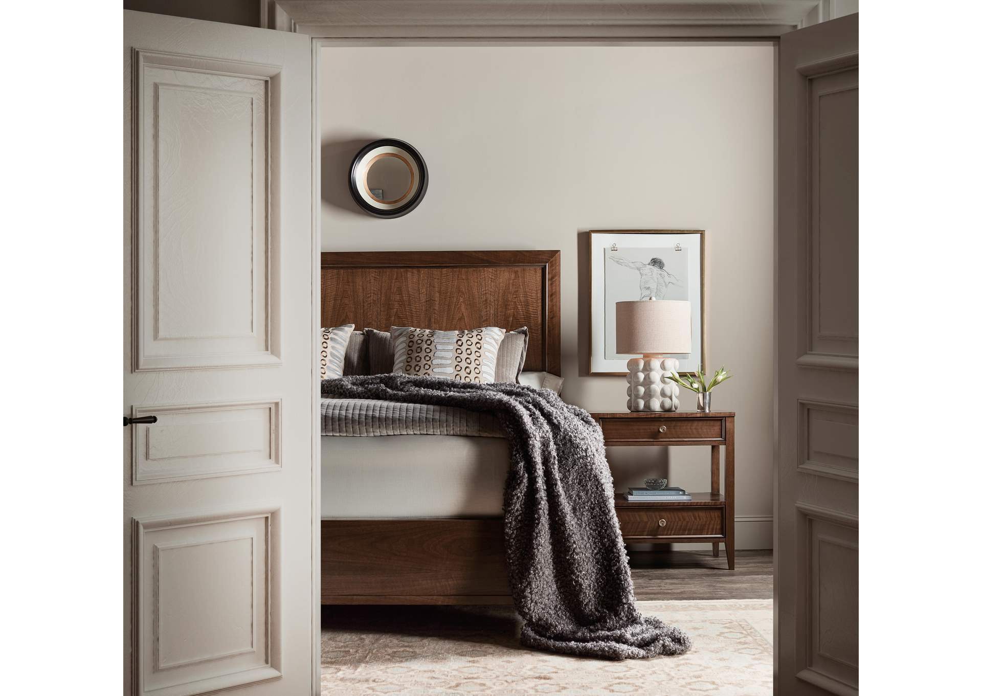 Archives King Panel Bed image 5