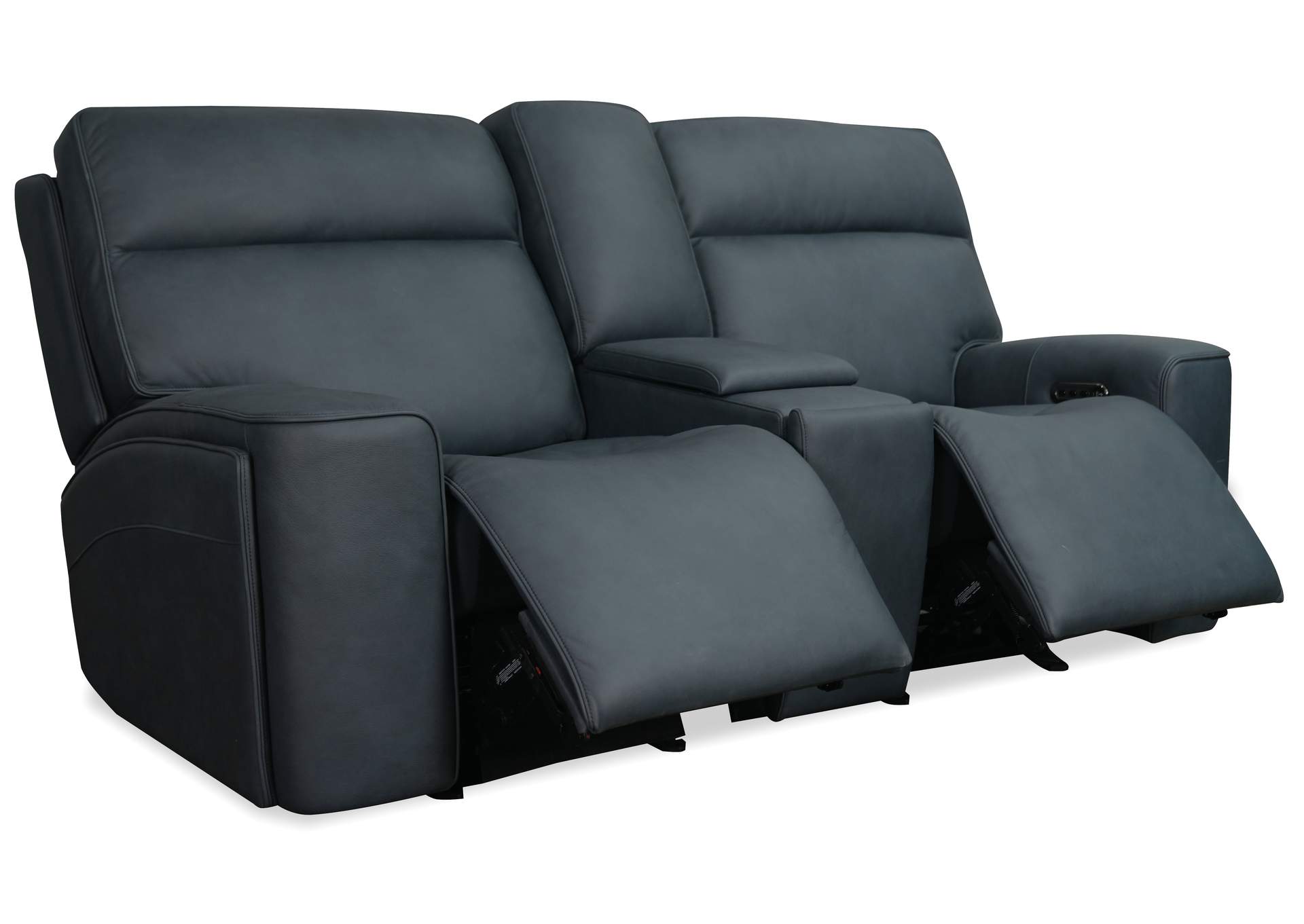 Riverton Power Gliding Console Loveseat With Power Headrest and Lumbar image 5