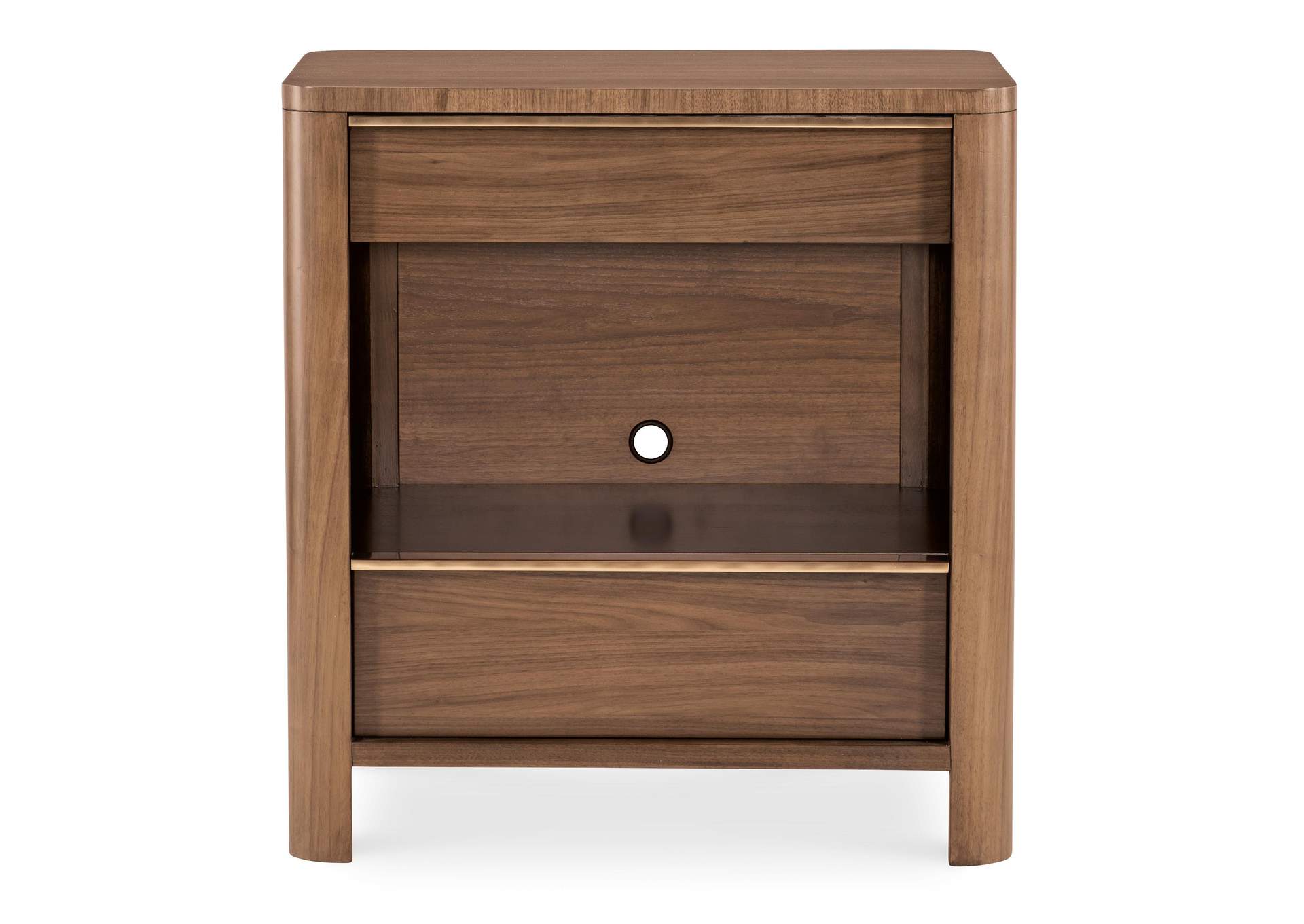 Eleana Two Drawer Nightstand image 3