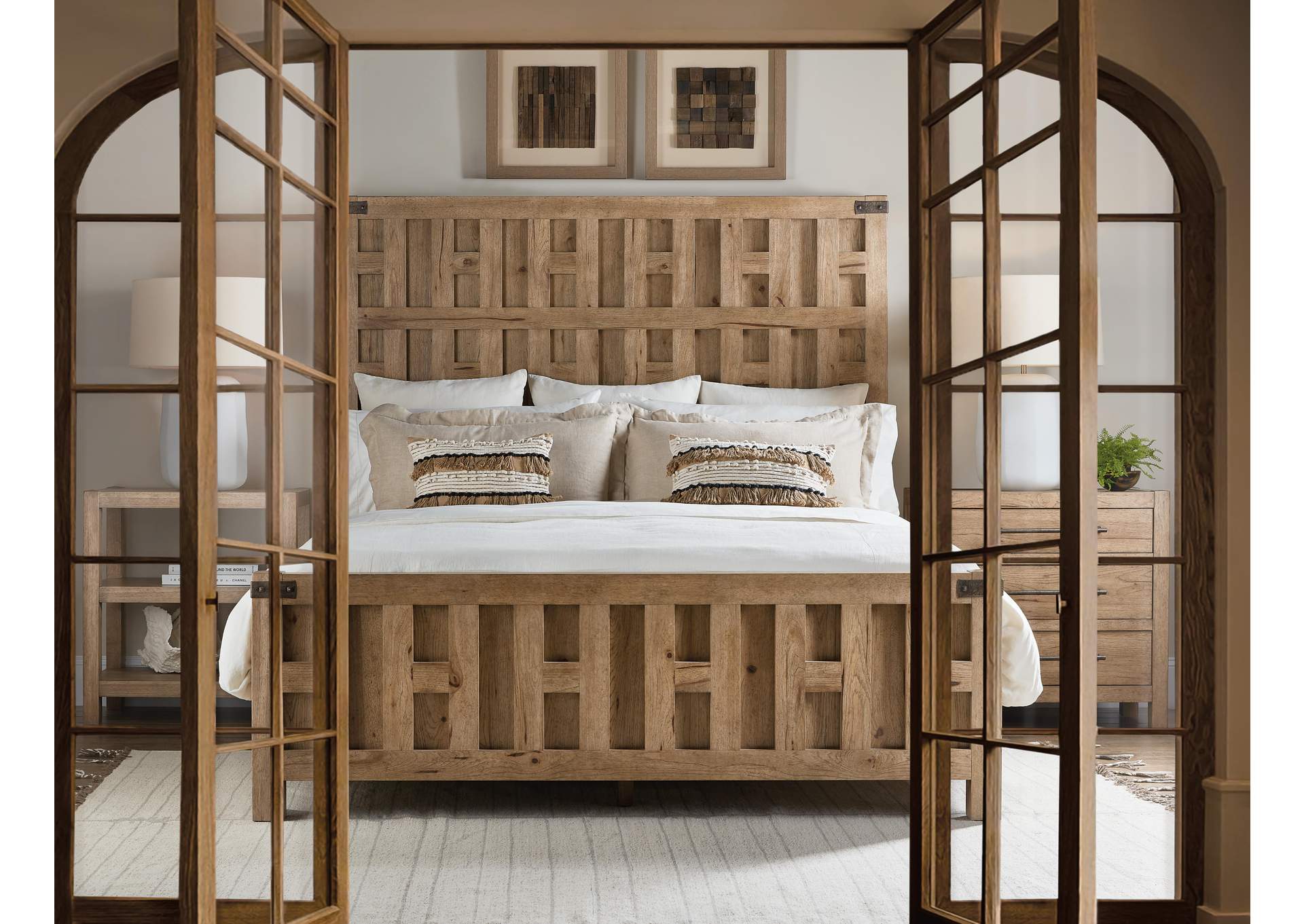 Vineyard Row California King Panel Bed image 6