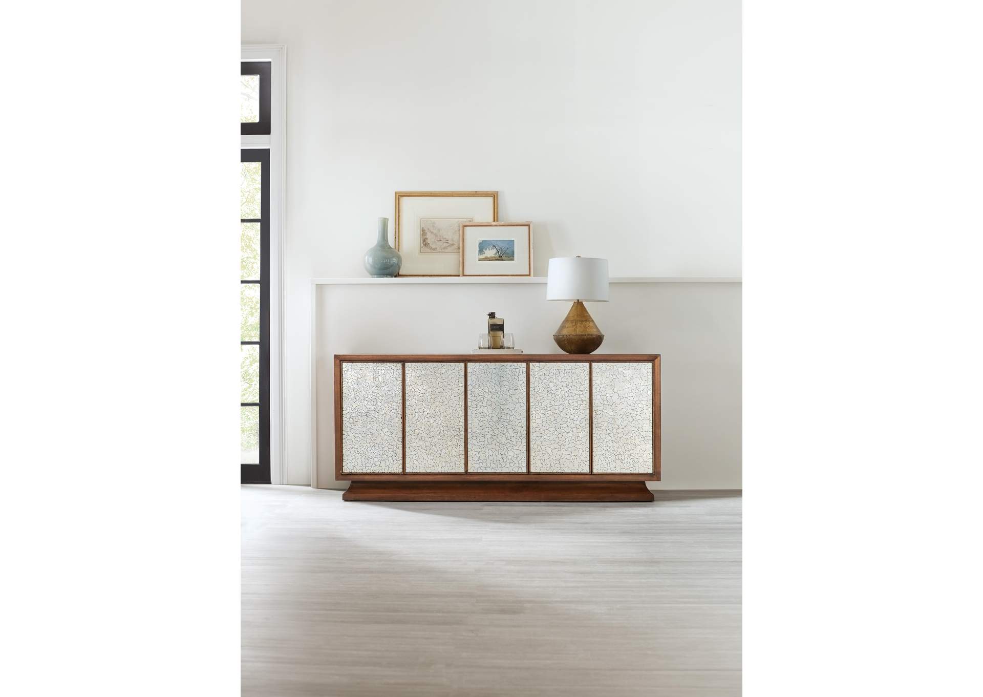 Melange Lloyds Leopard Entertainment Credenza image 7