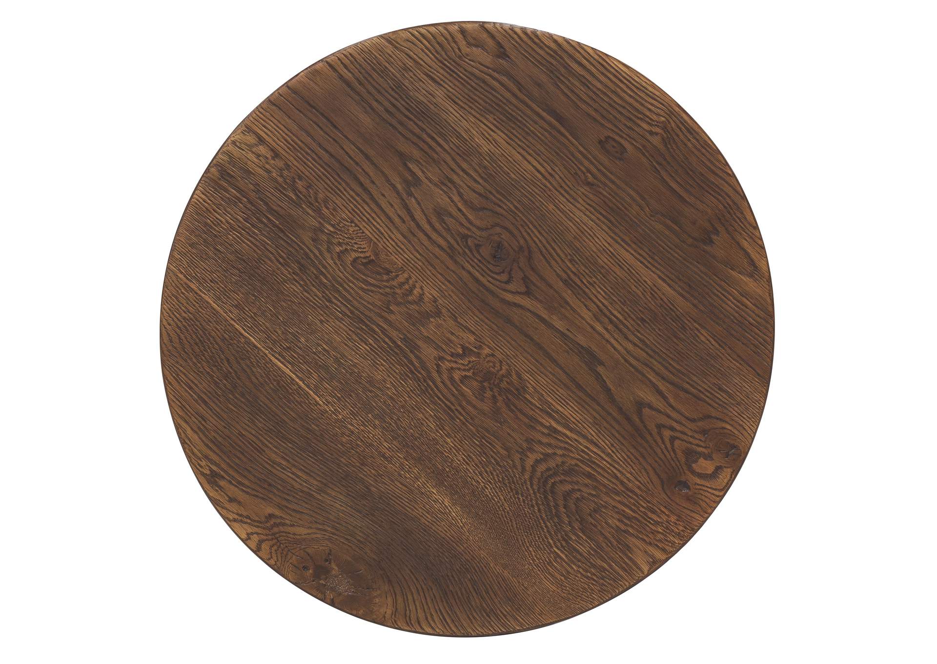 Driftwood Round End Table image 4