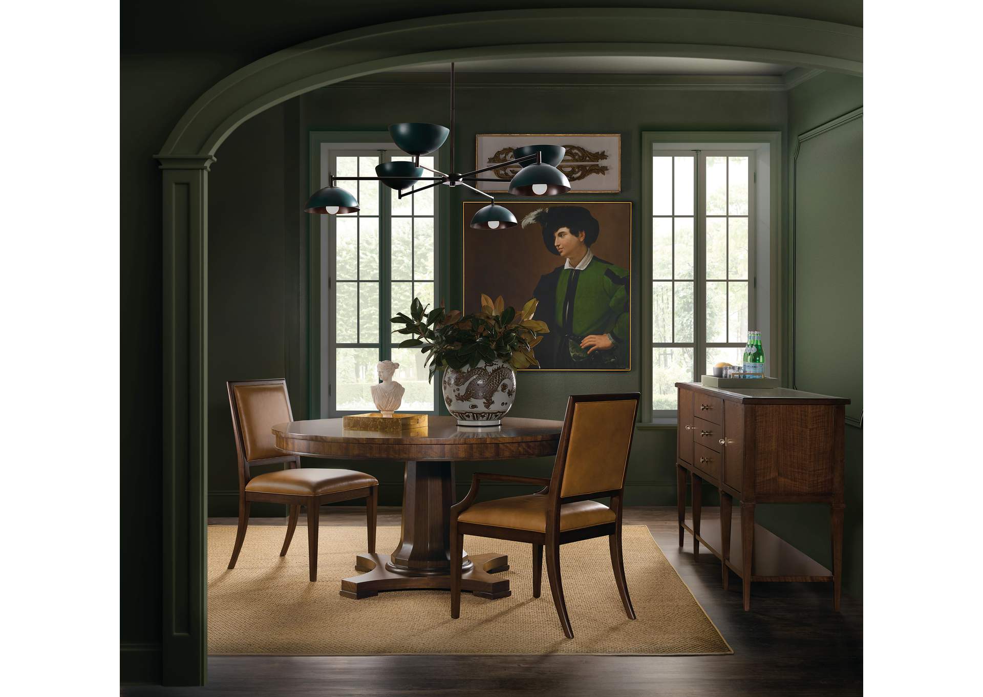Archives Round Pedestal Dining Table image 10