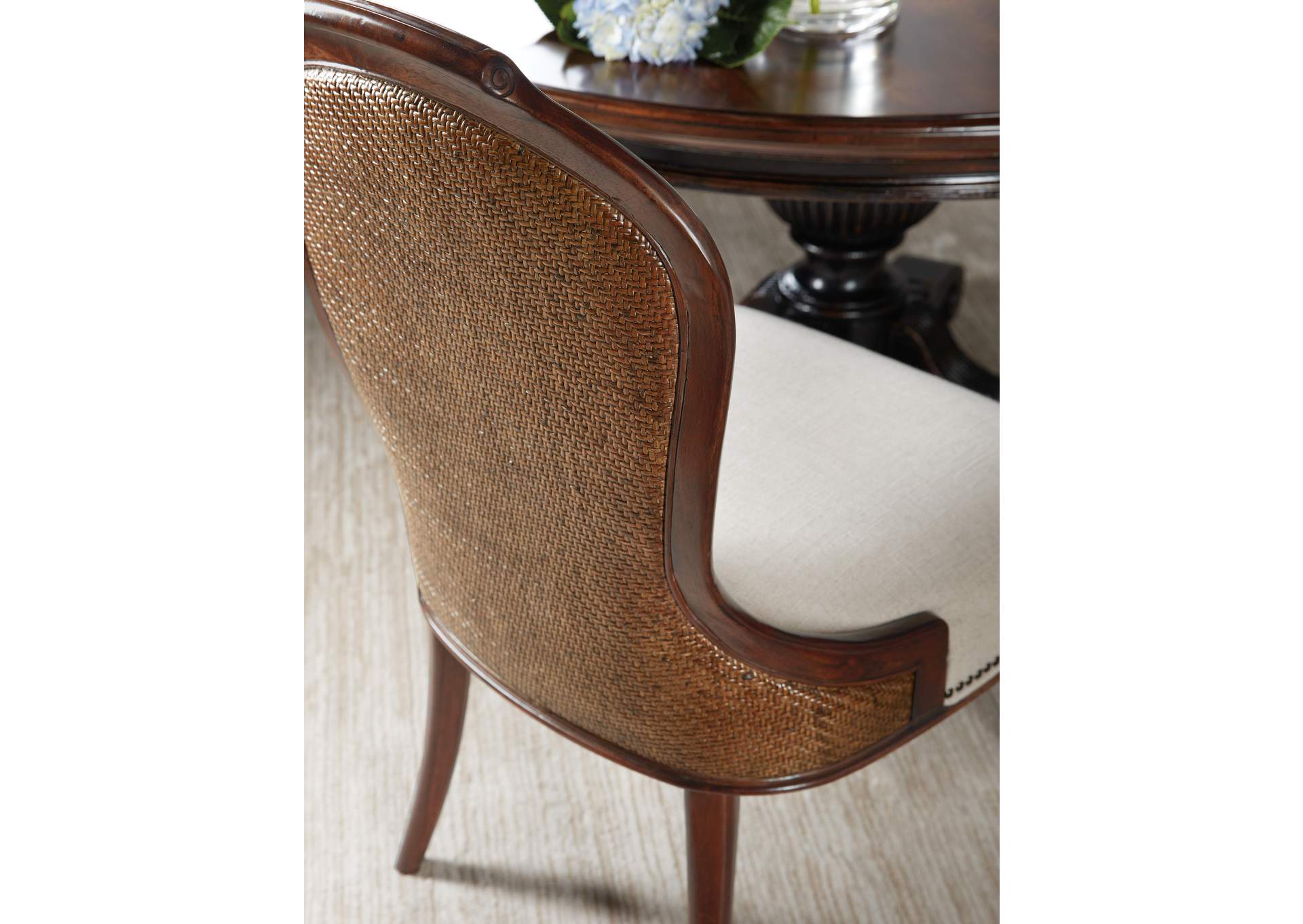 Charleston Upholstered Side Chair image 6