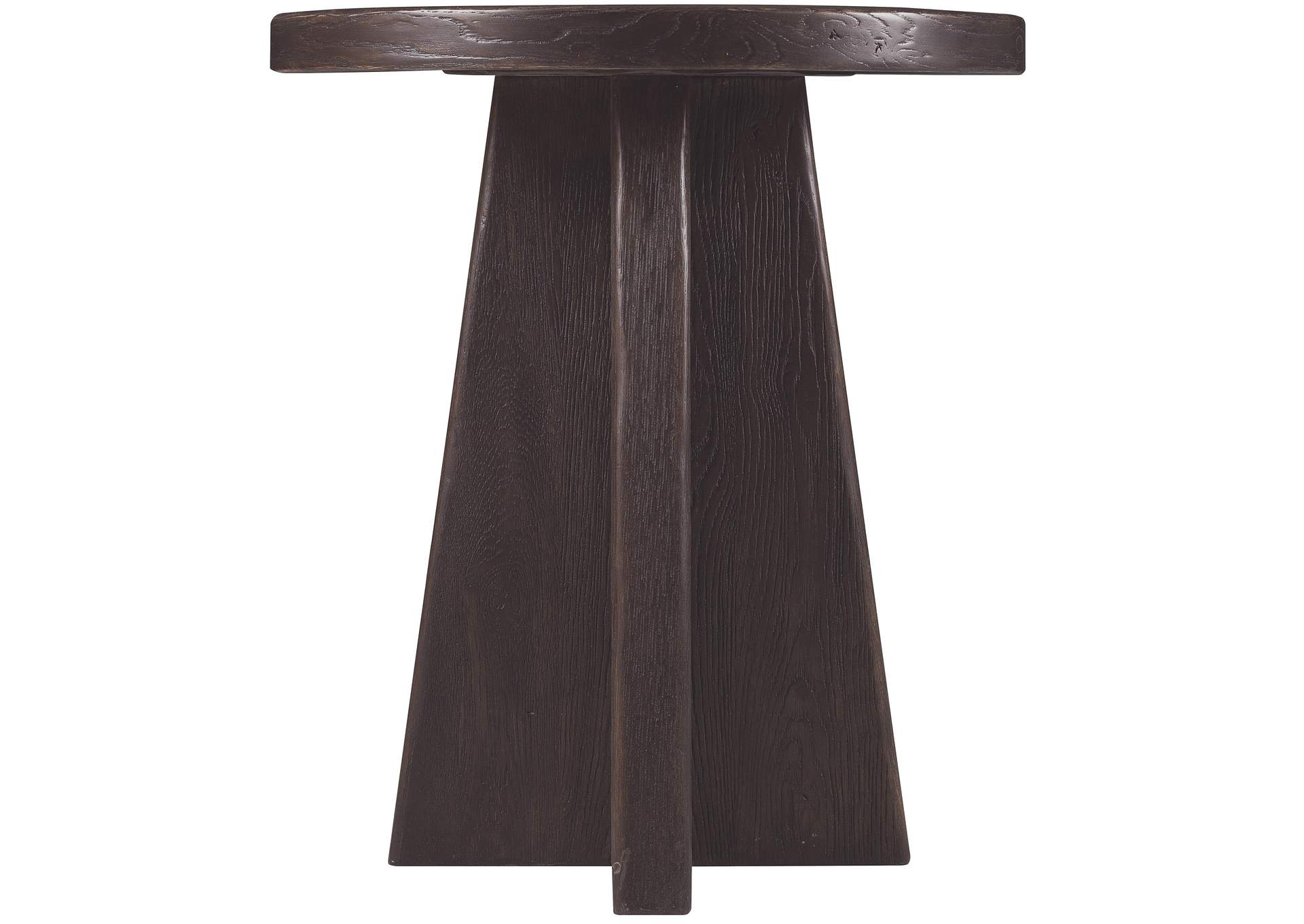 Driftwood Round End Table image 3