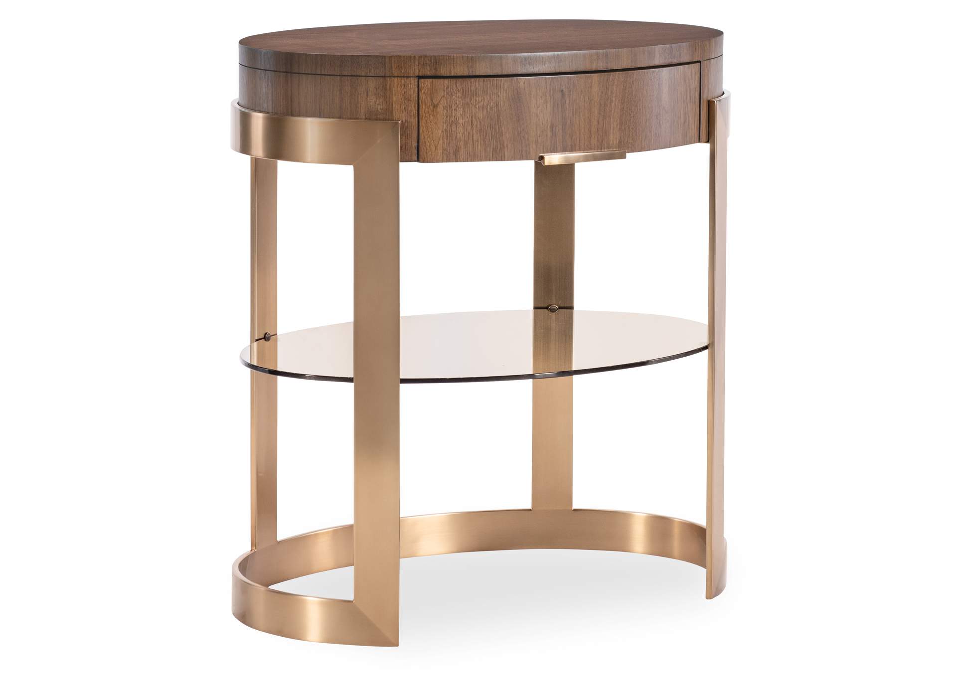 Eleana Oval Nightstand image 1