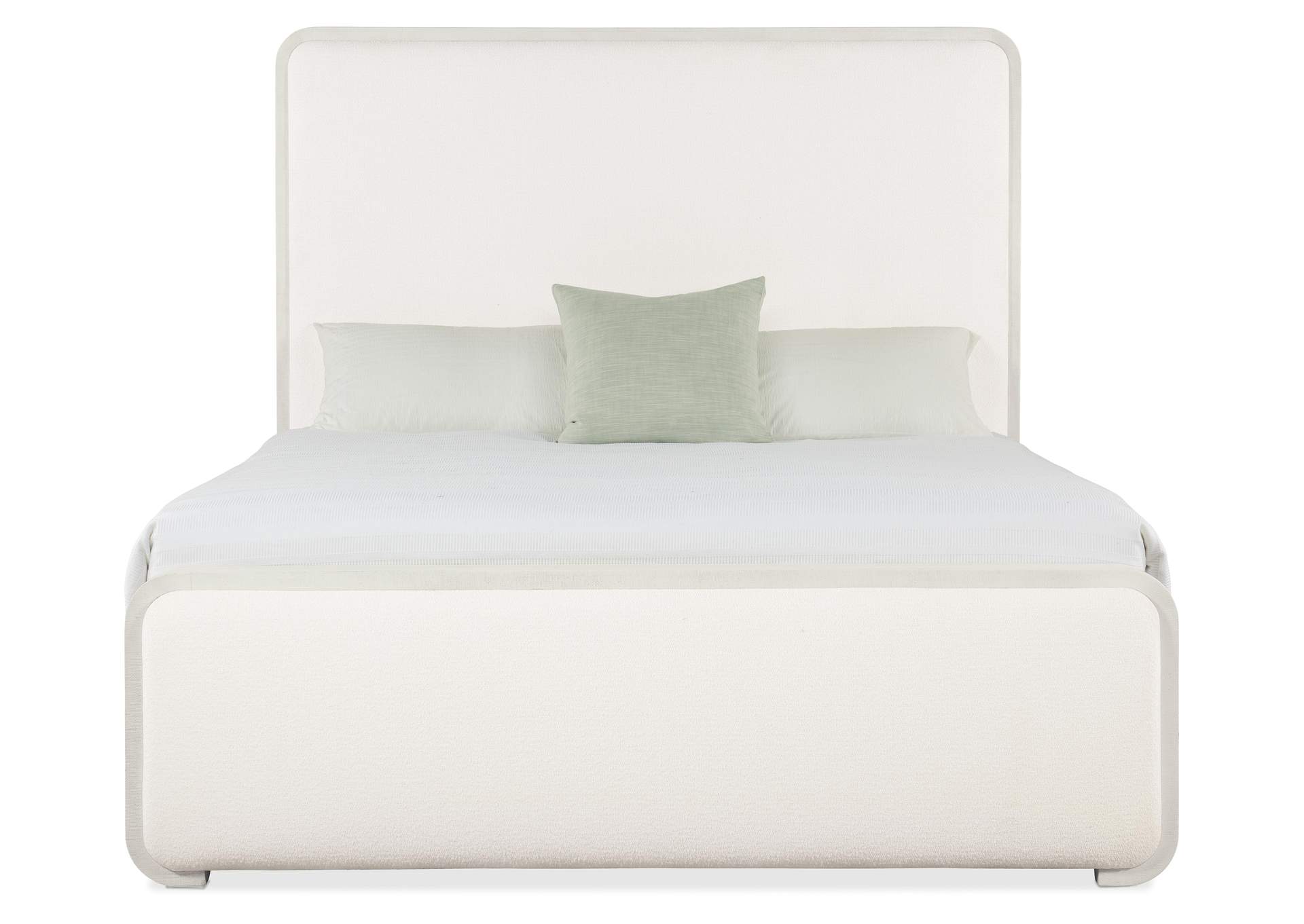 Serenity Ashore King Upholstered Panel Bed