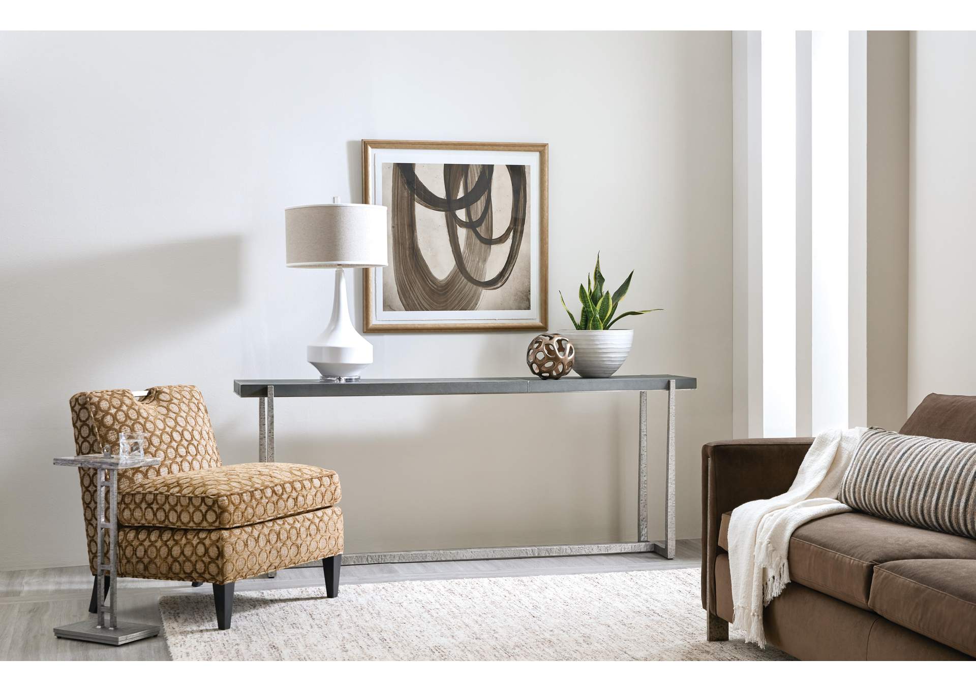 Chapman Mixed Media Console Table image 5