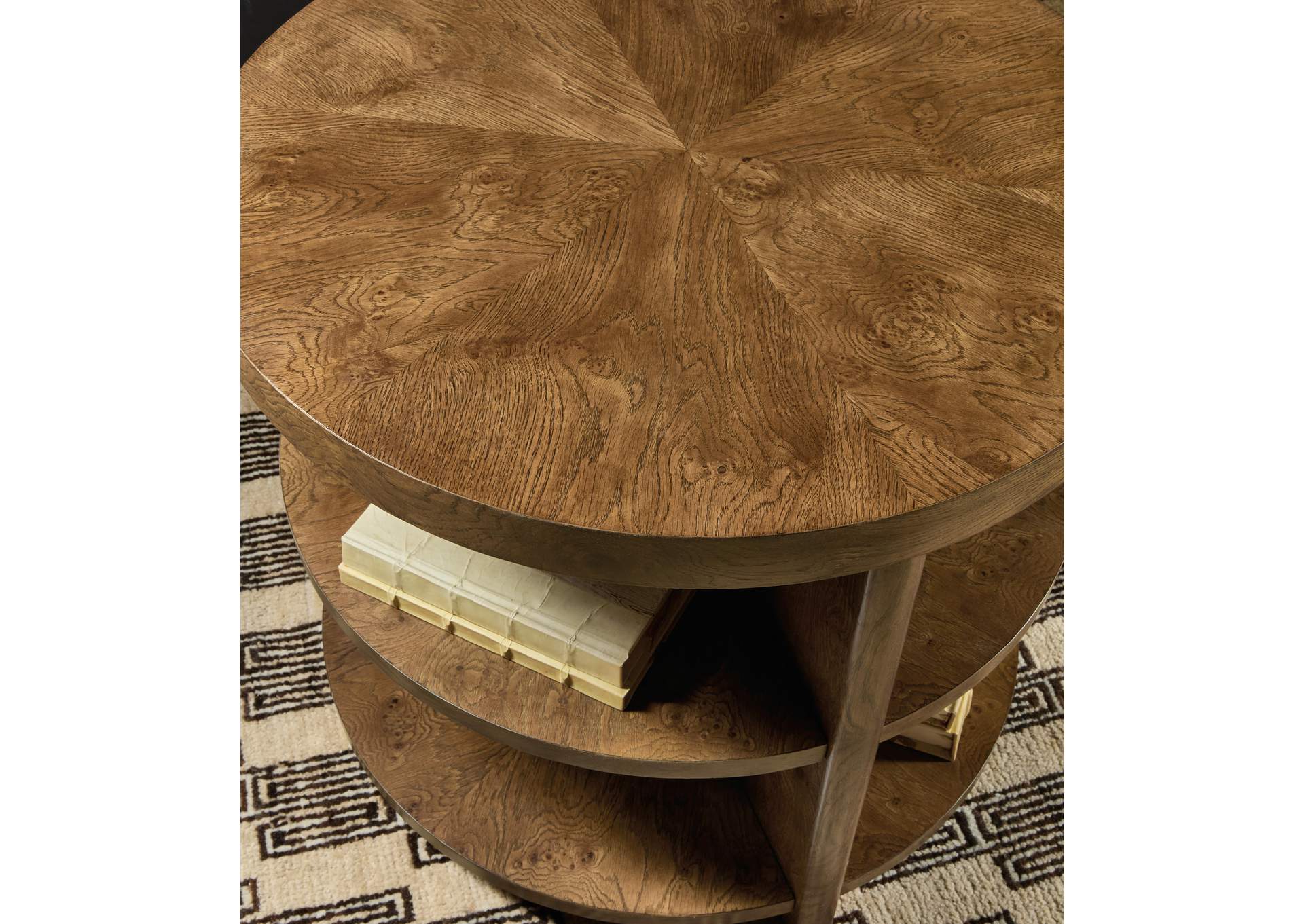 Melange Mulholland Round End Table image 5