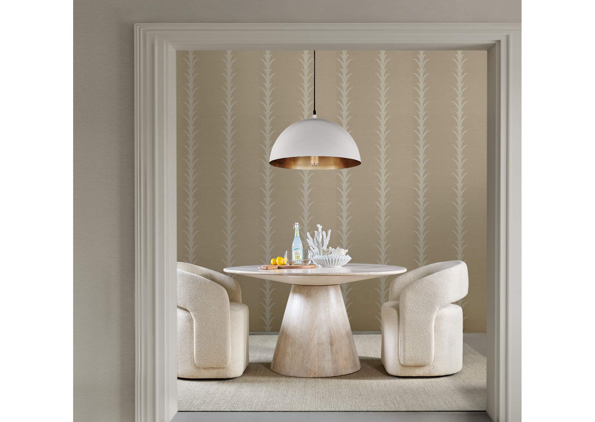 Commerce and Market Open Concept Upholstered Dining Chair image 5